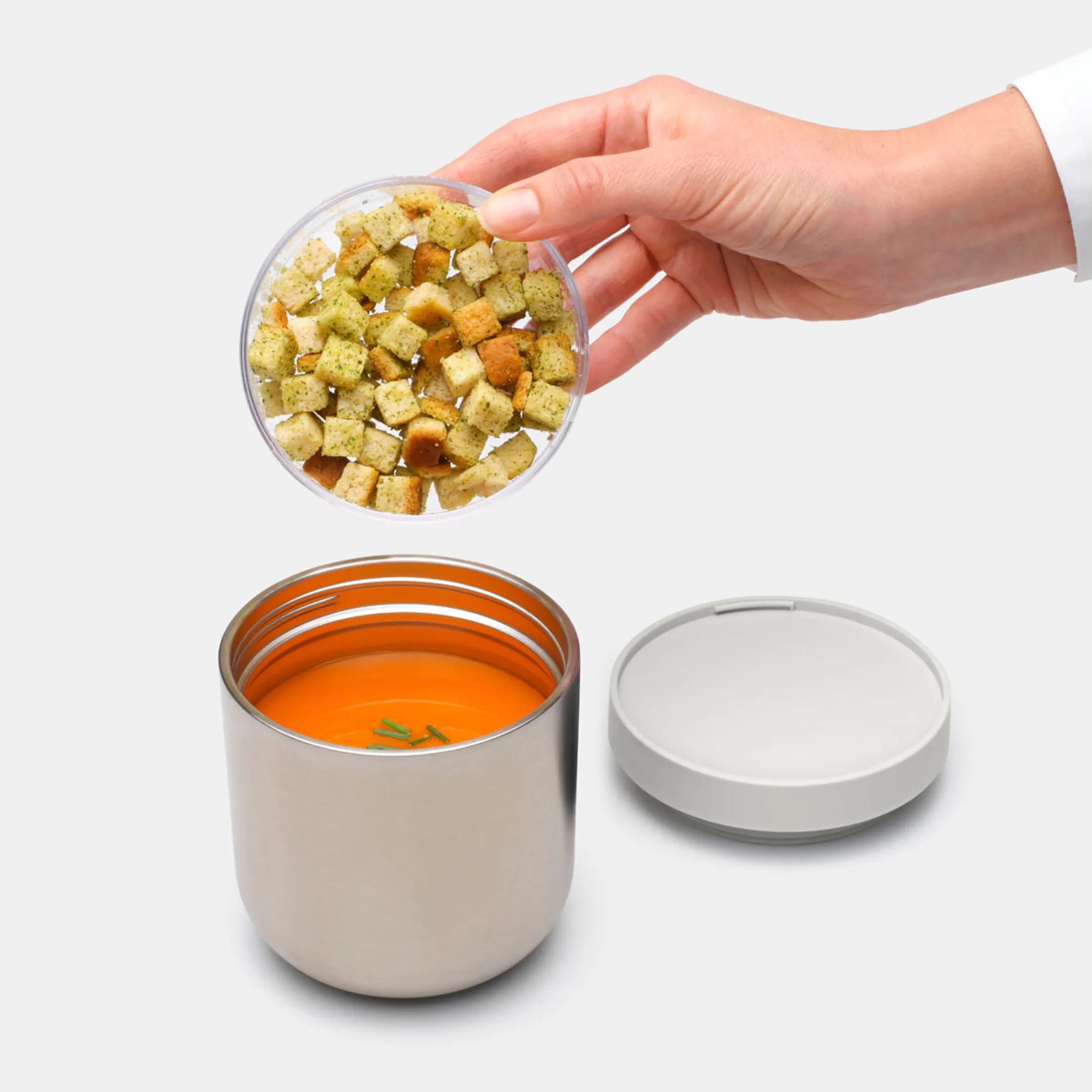 Brabantia Make & Take Bouteille Thermos - Tasse à lunch - 0,5 l  image