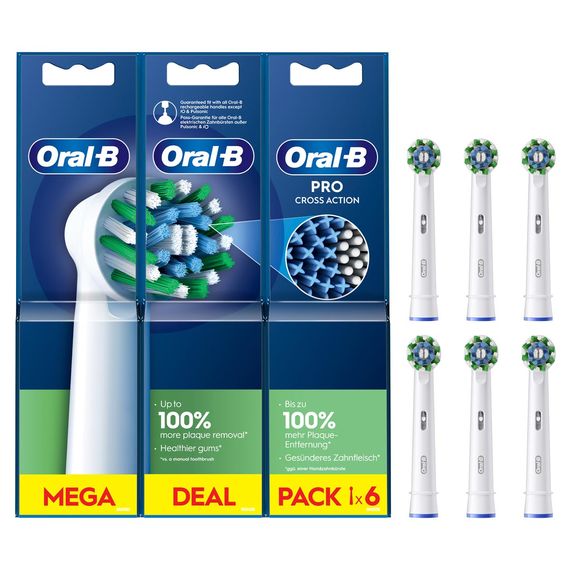 Opzetborstels CrossAction 2+2+2st