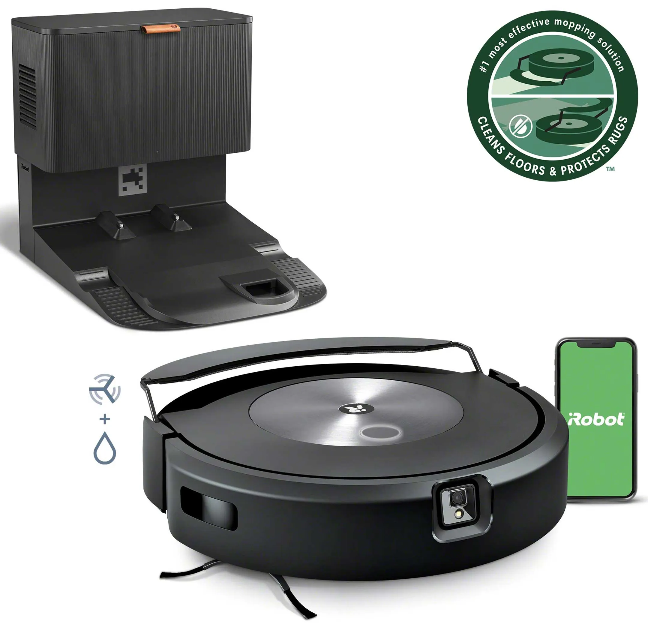 iRobot Robotstofzuiger j7+ Roomba Combo c755840 image