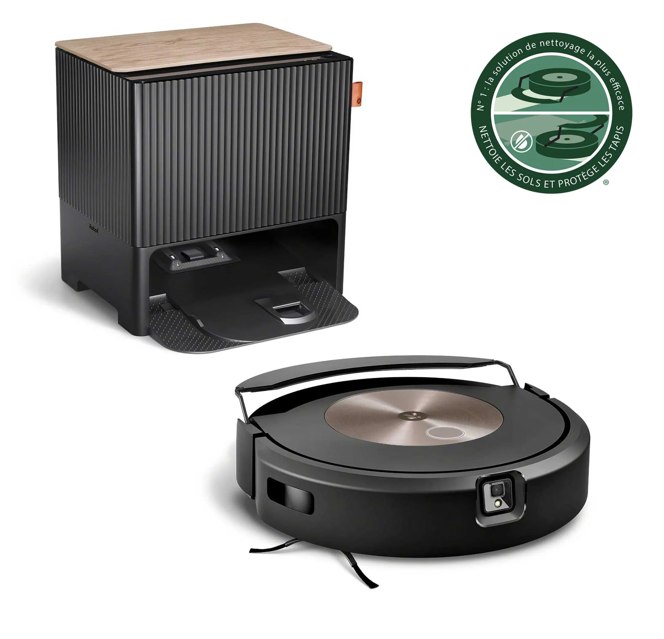 iRobot Aspirateur robot et laveur de sols j9+ Roomba Combo  image