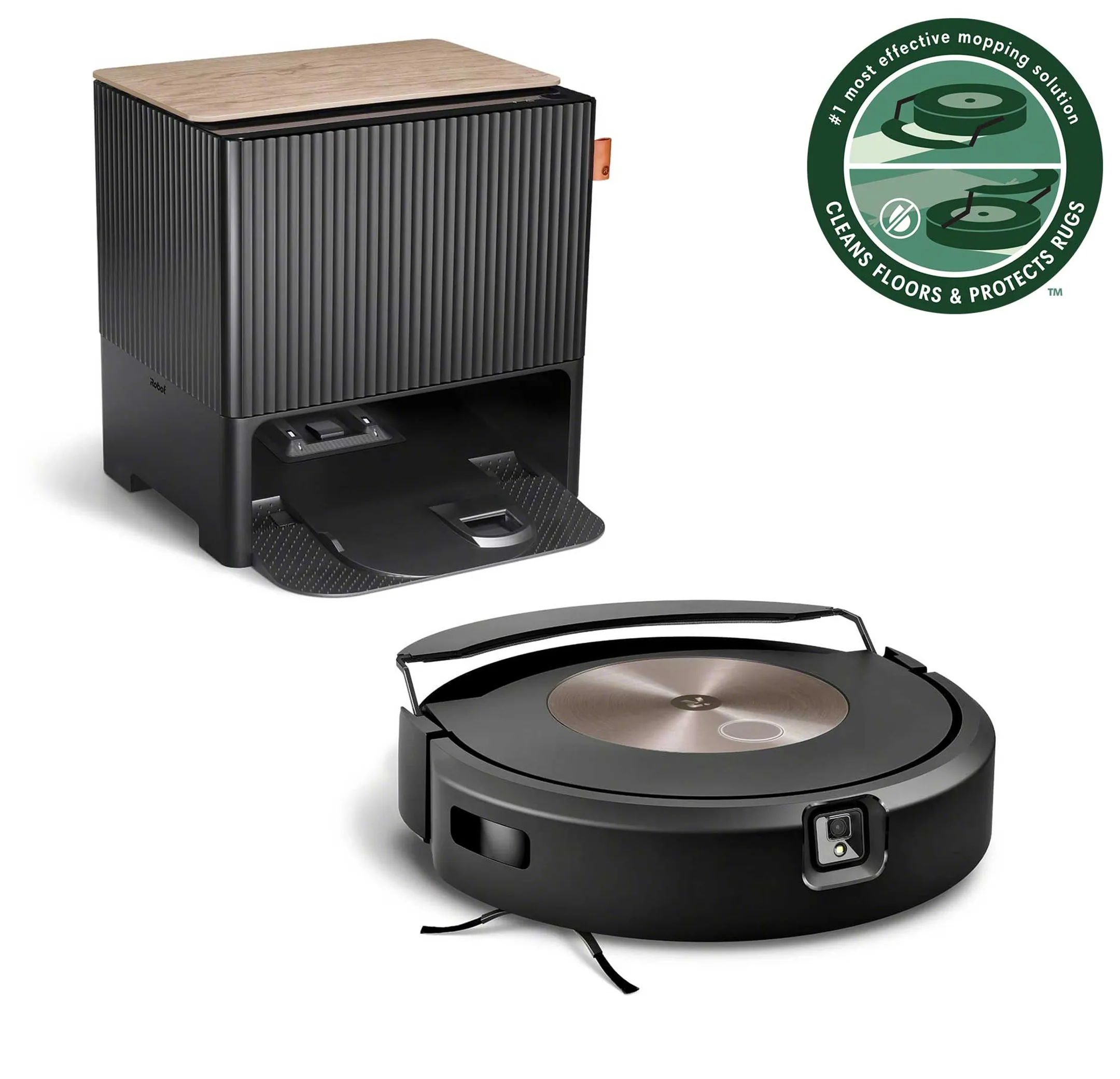 iRobot Robotstofzuiger en dweilrobot j9+ Roomba Combo image