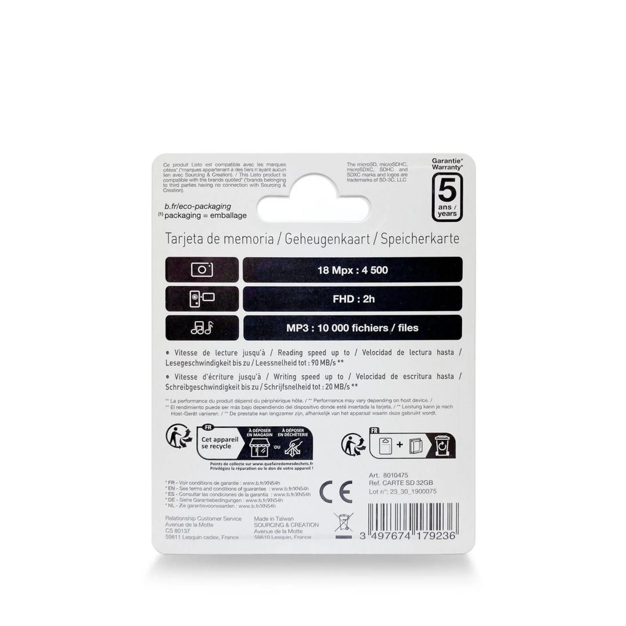 Listo Carte SD 32 Go image