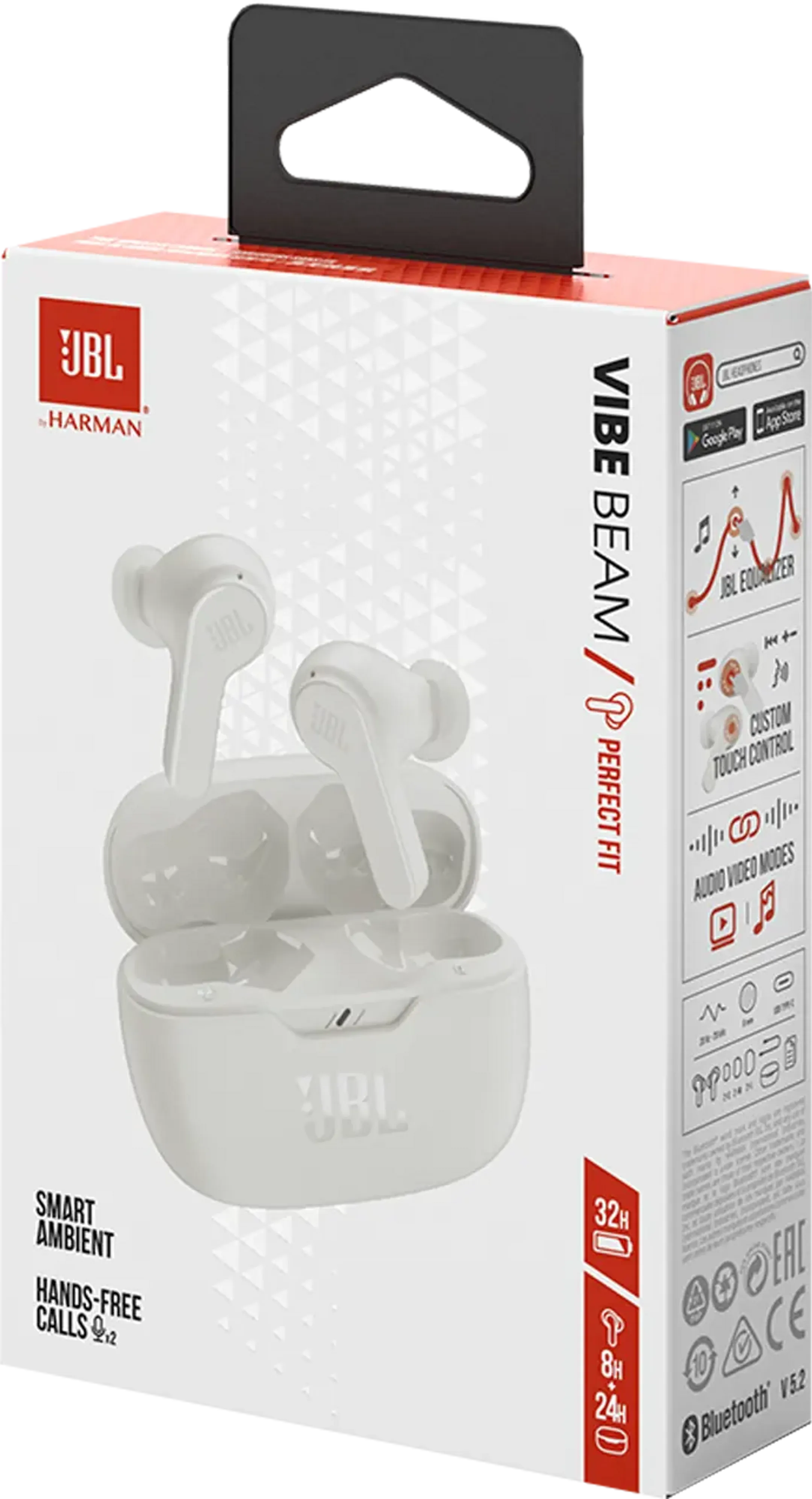 JBL Wave Beam oortjes - Wit image