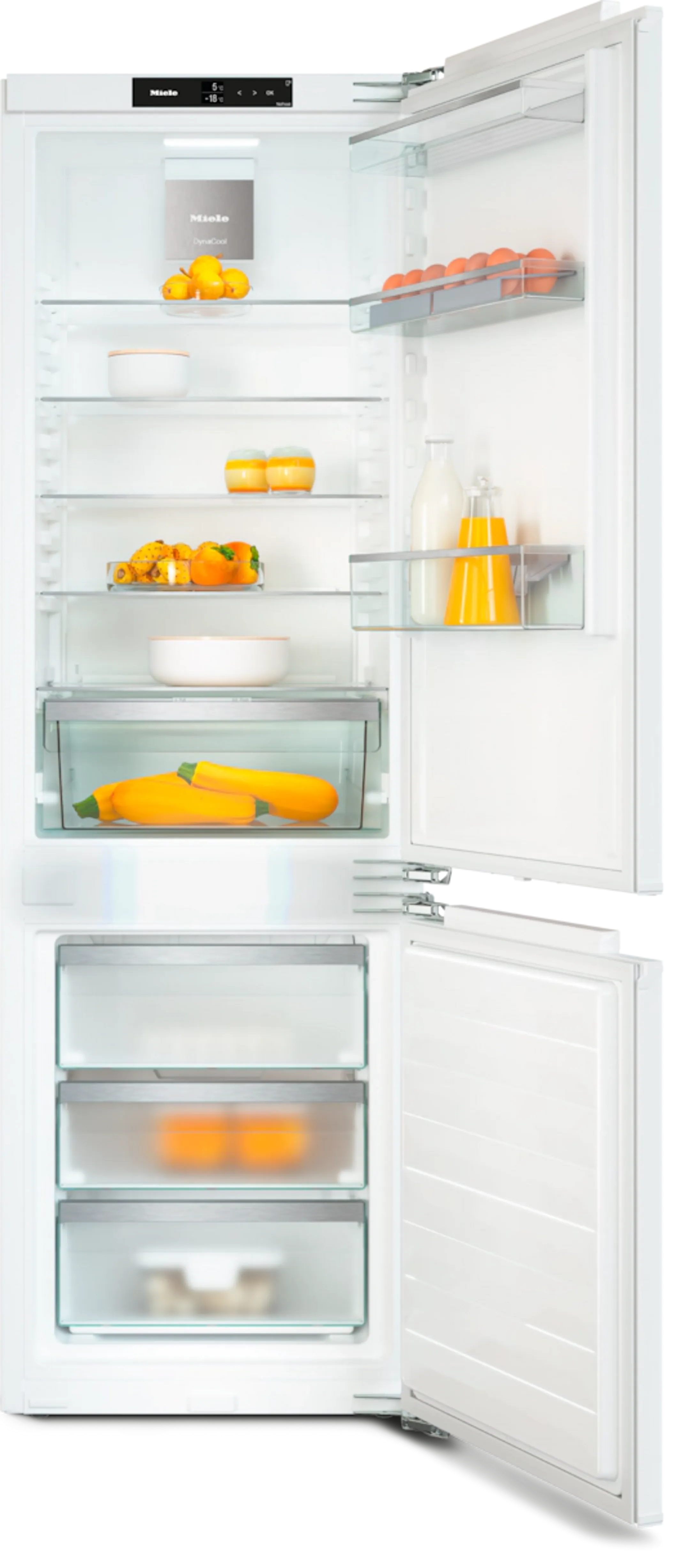 Inbouw koelkast met diepvries KFN 7734 C DailyFresh