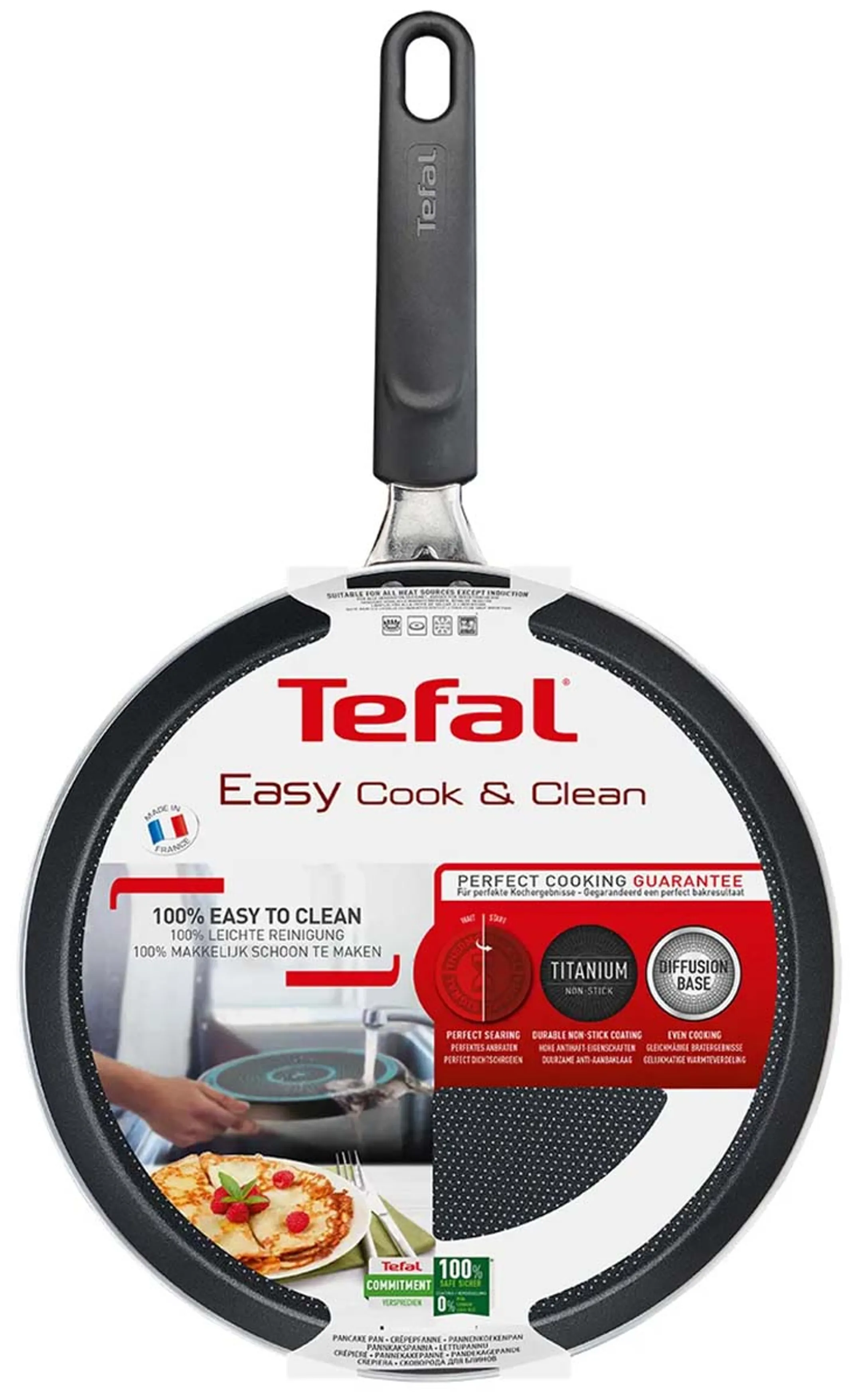 Tefal Pannenkoekenpan - Easy Cook & Clean - Ø28cm image