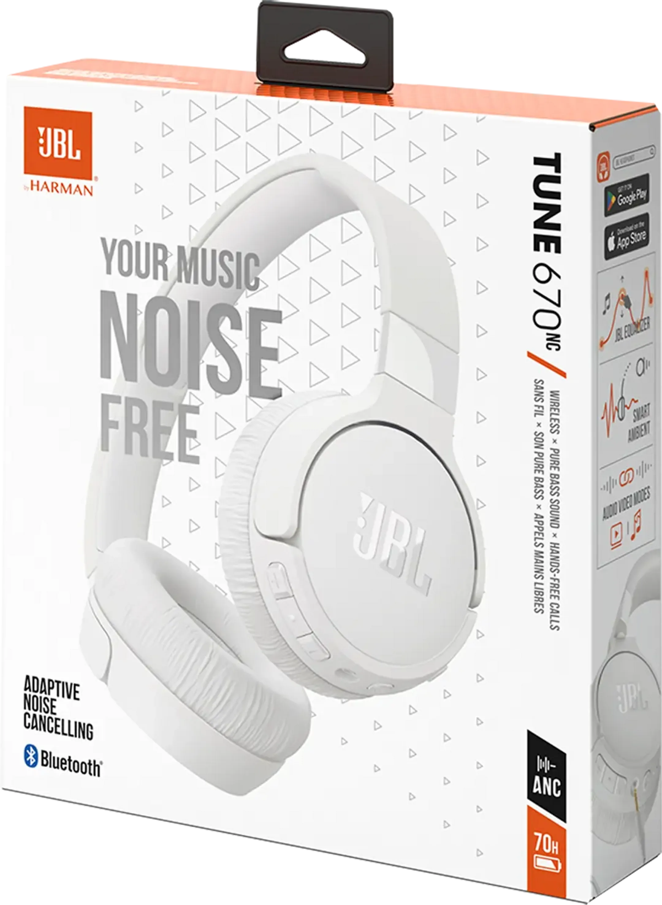 JBL Casque Tune 670NC - Blanc image