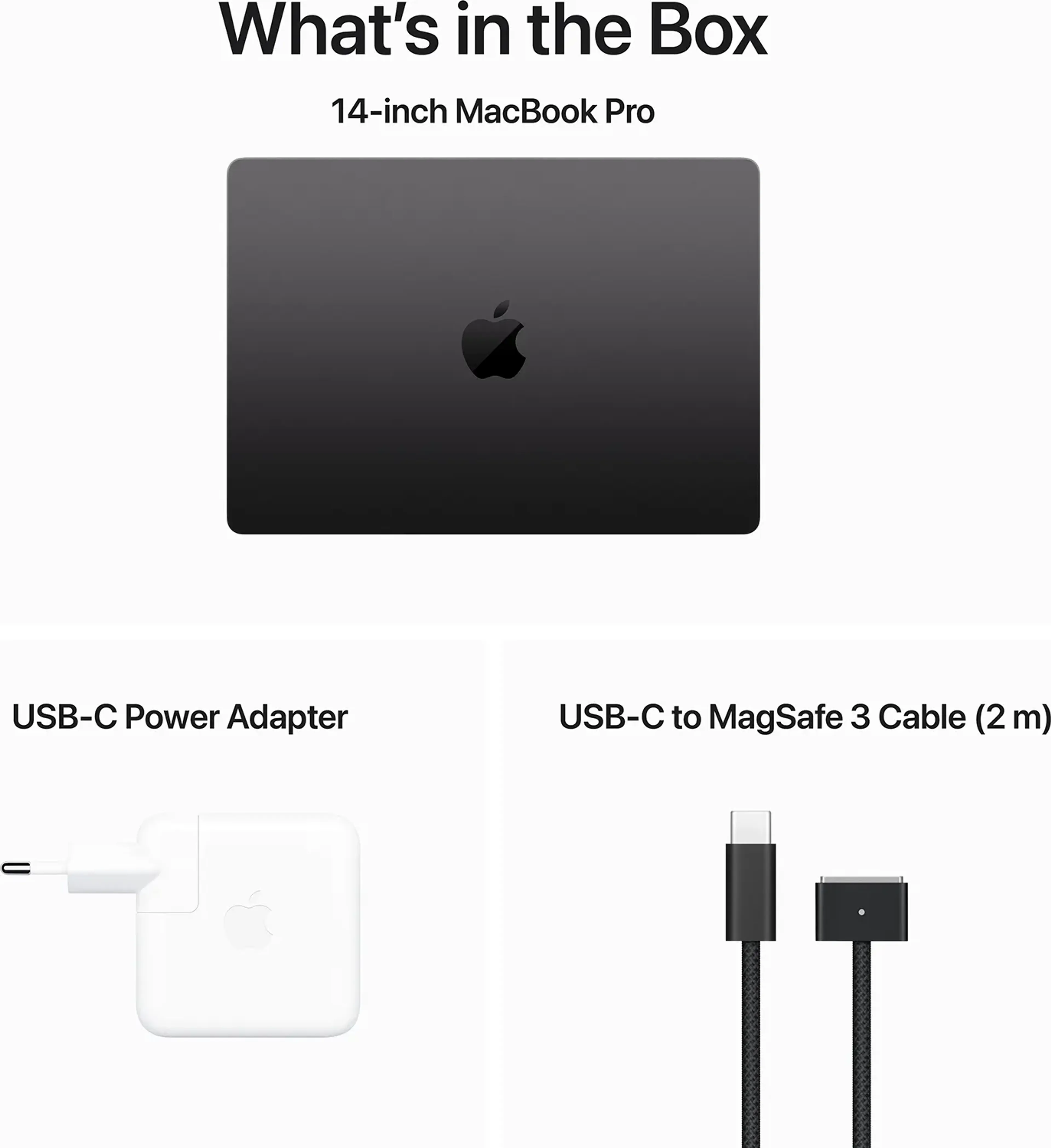 Apple MacBook Pro 14" M3 Pro (12-core CPU & 18-core GPU) 1 To - 18 Go Noir sidéral image