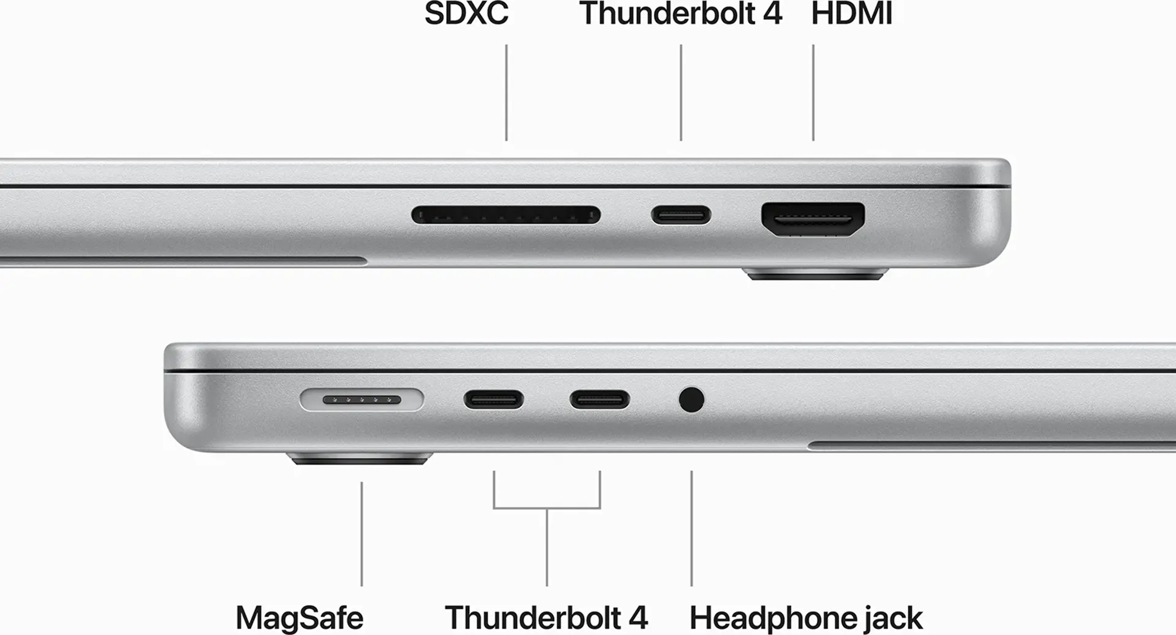 Apple MacBook Pro 14" M3 Pro (11-core CPU & 14-core GPU) 512 Go - 18 Go Argent image