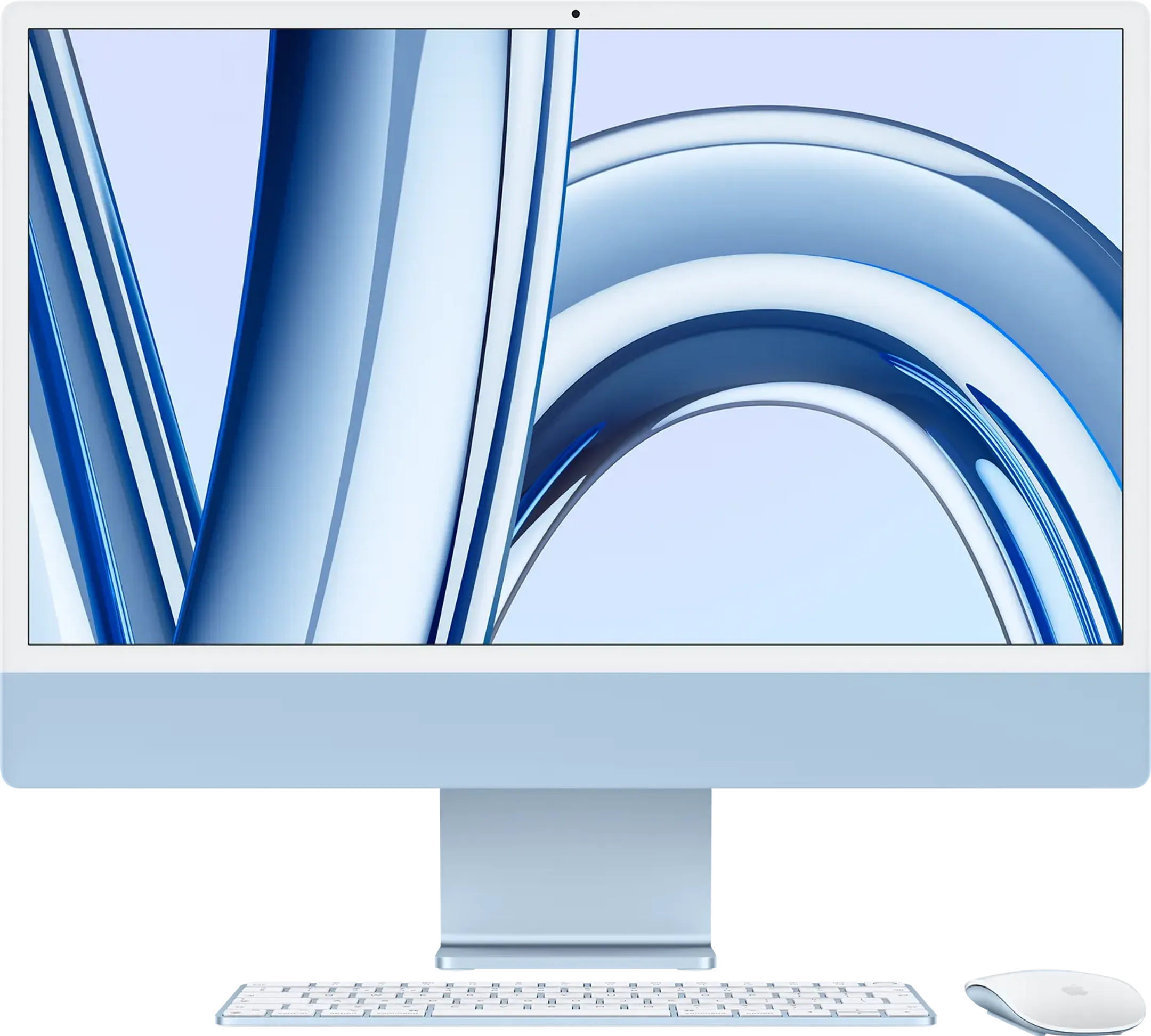 iMac 24" M3 (8-core CPU & 8-core GPU) 256 GB - 8 GB Blauw