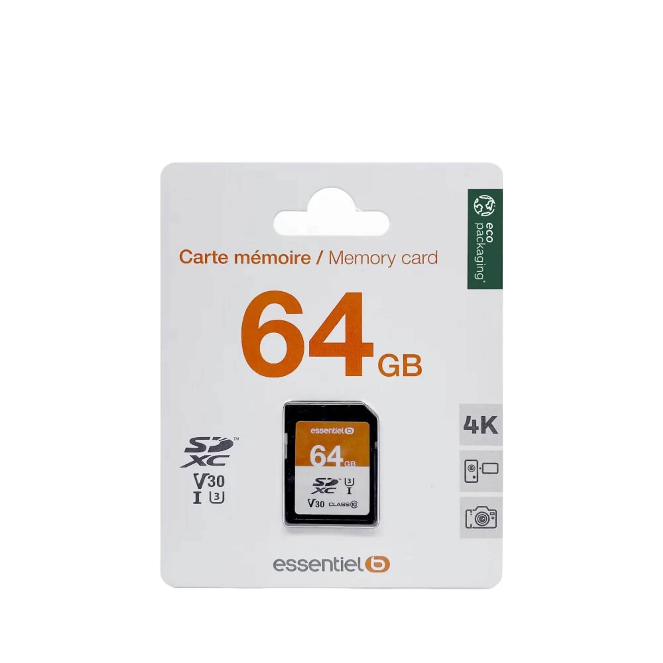 Memory card 64 GB SDXC - zwart