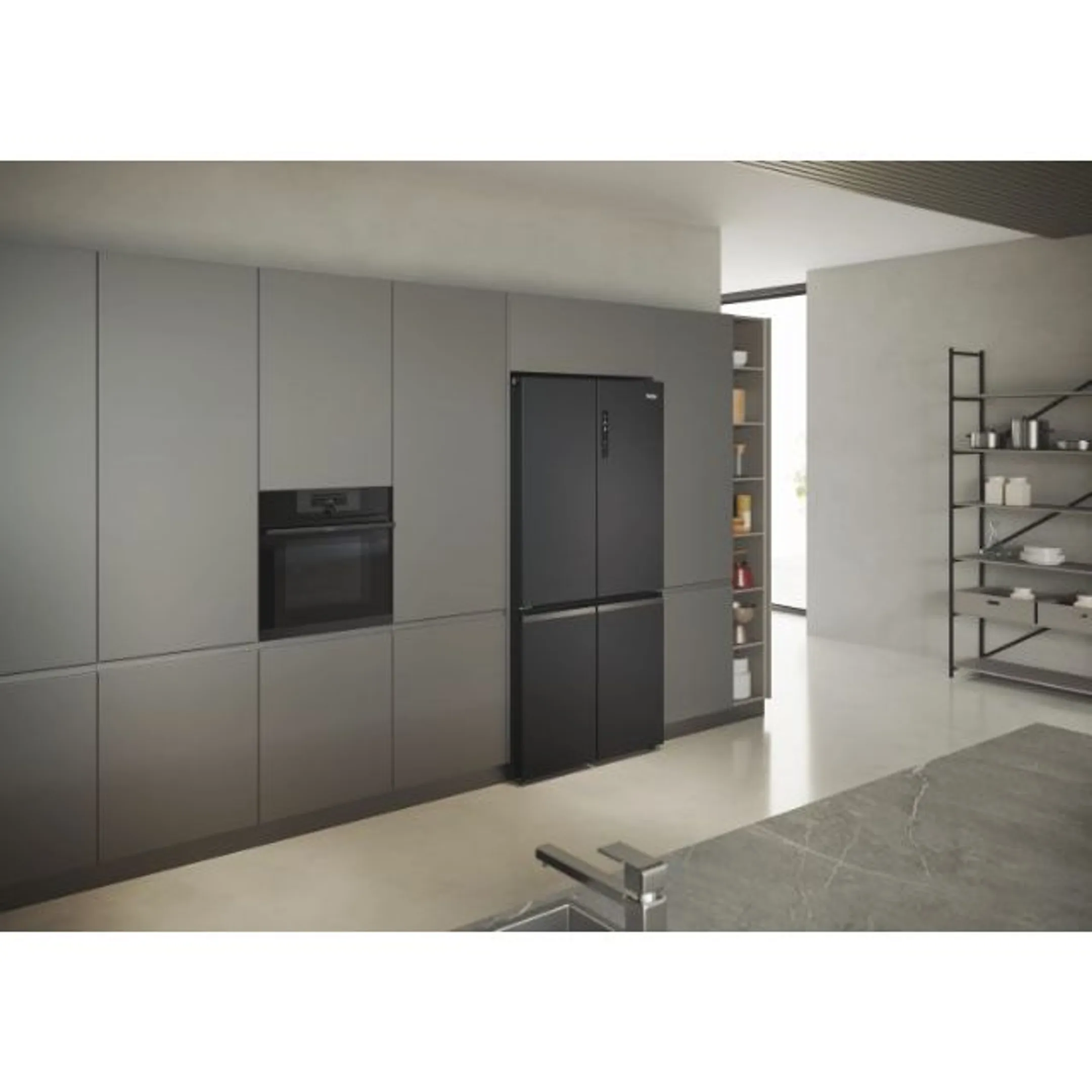 Haier Amerikaanse koelkast HCR5919ENMB Fresher Techs image