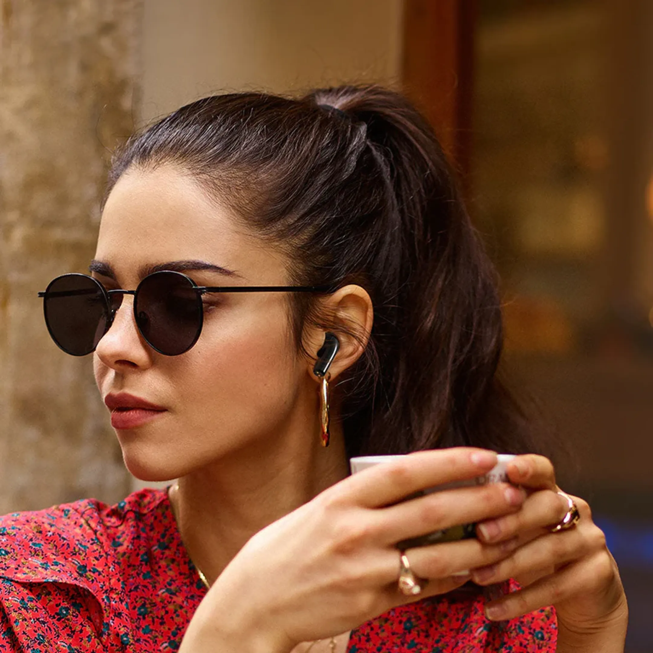 Happy Plugs Écouteurs Joy -  Noir image