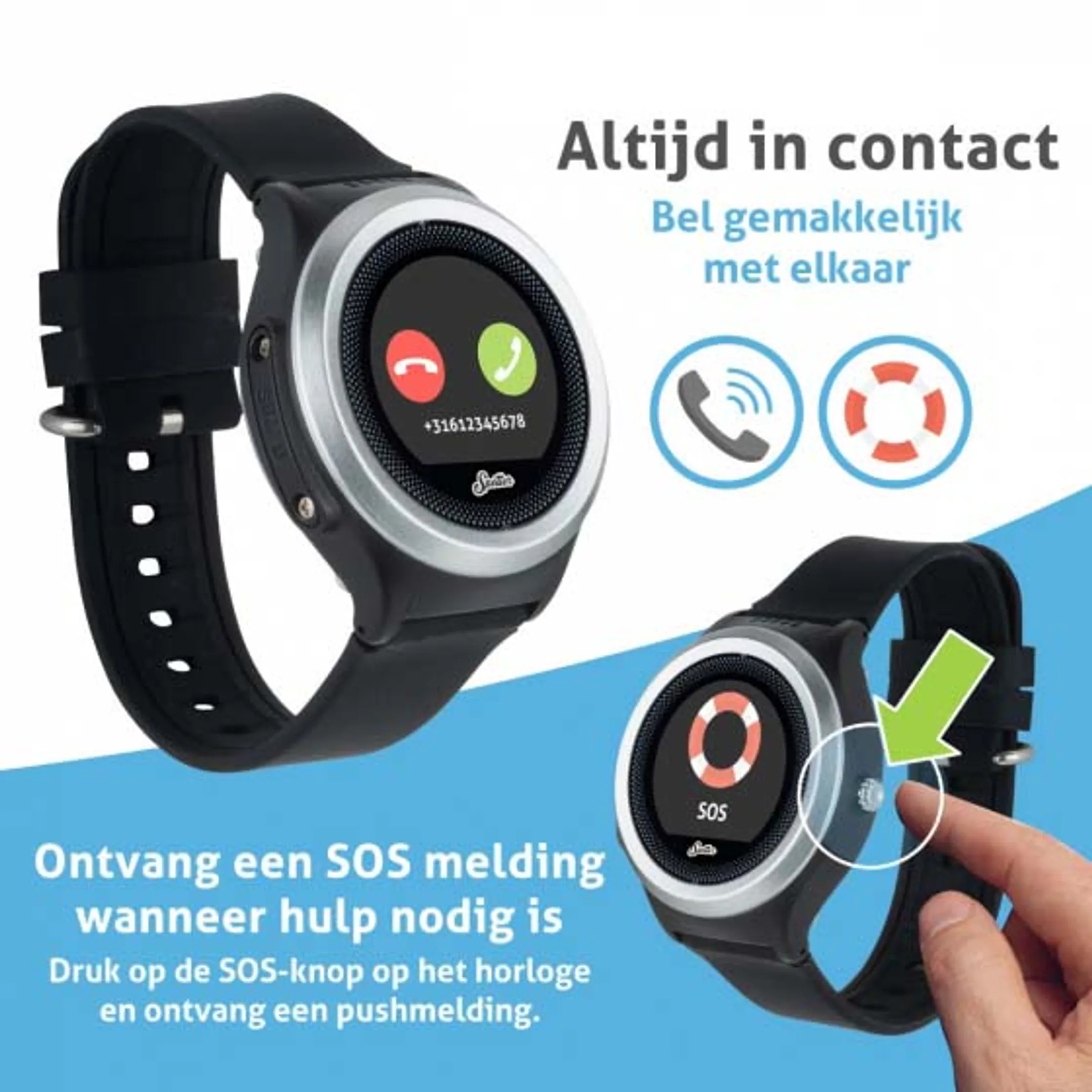 Activity Tracker GPS Watch - Air - Zwart