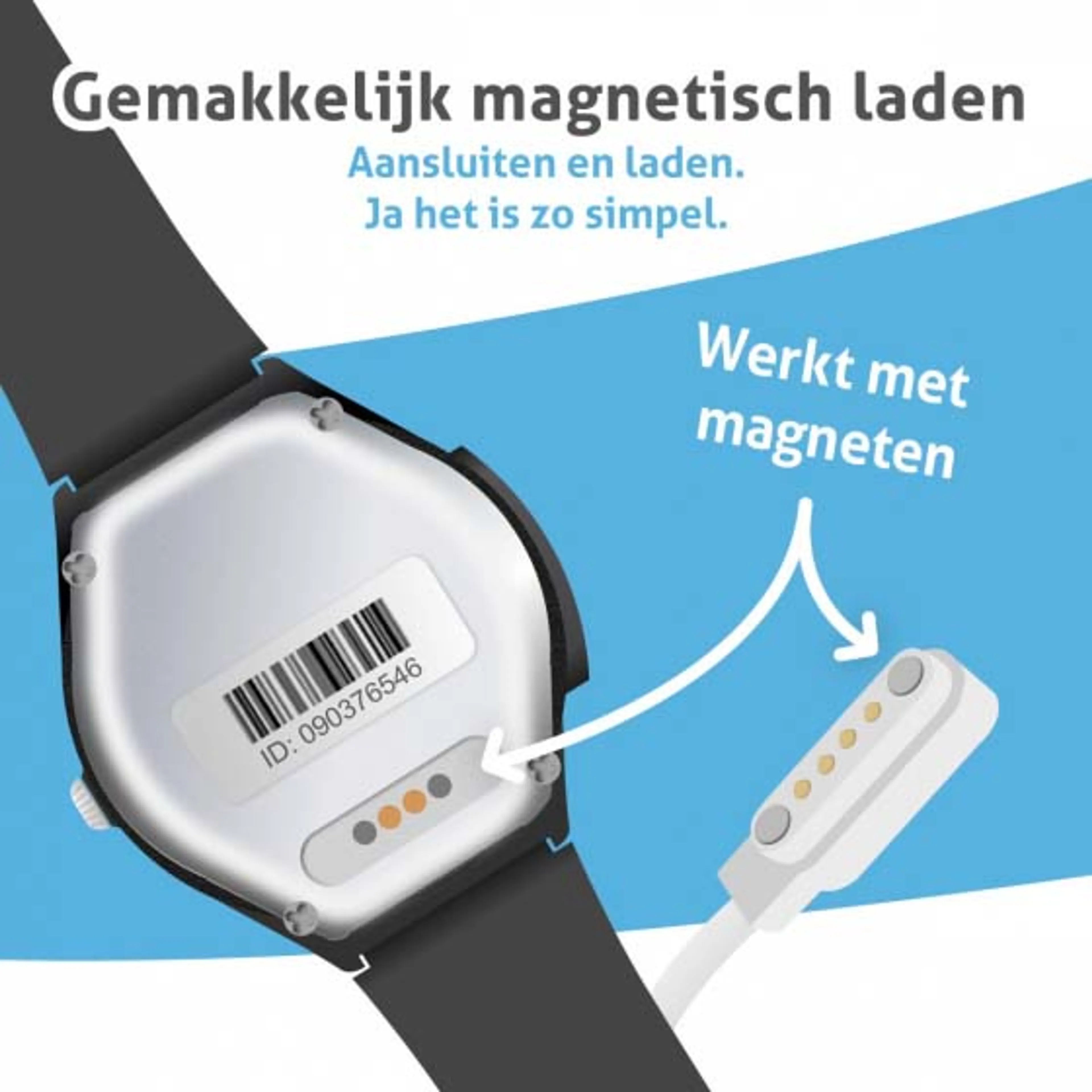 Spotter Activity Tracker GPS Watch - Air - Zwart image