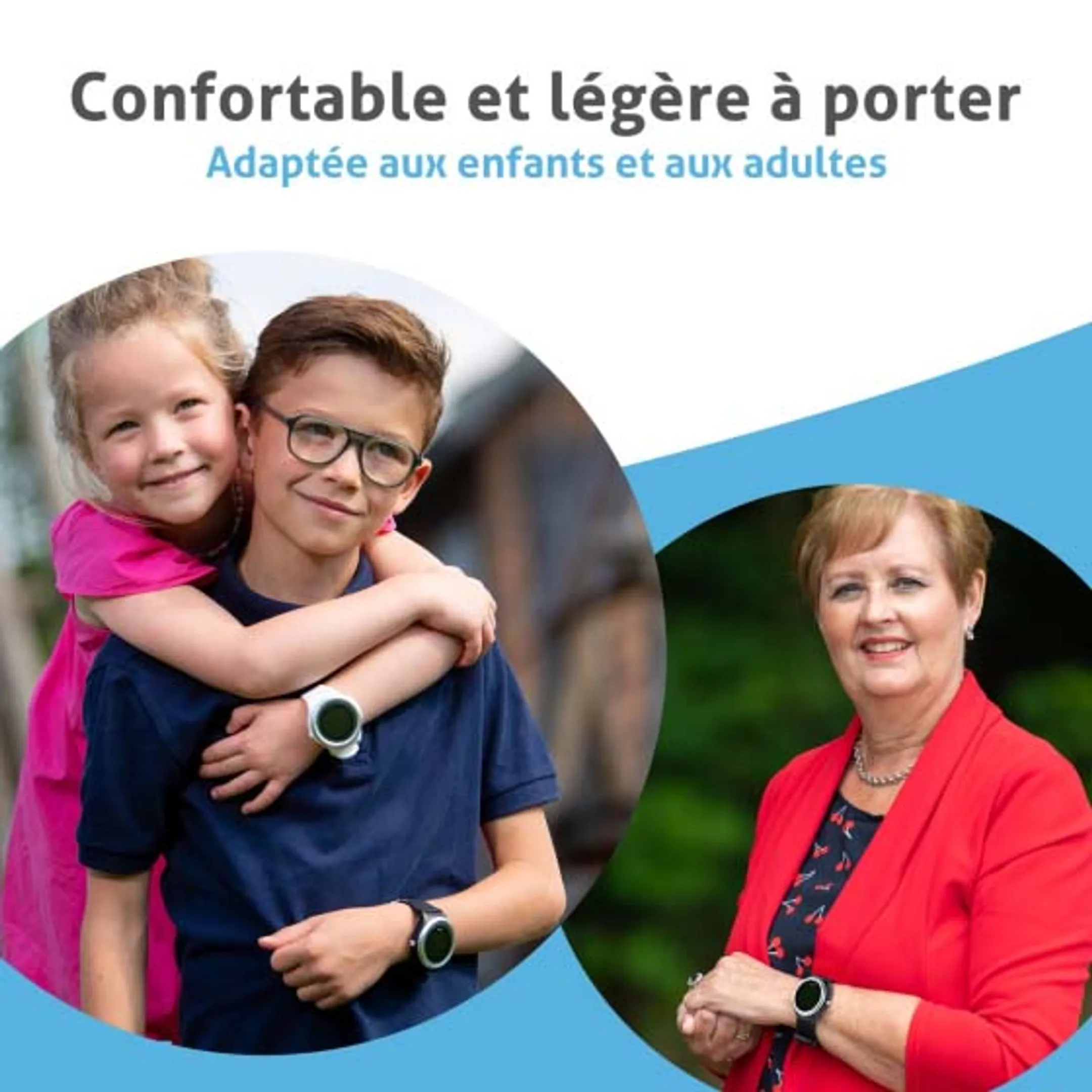 Montre GPS Activity trackter - Air- Blanc