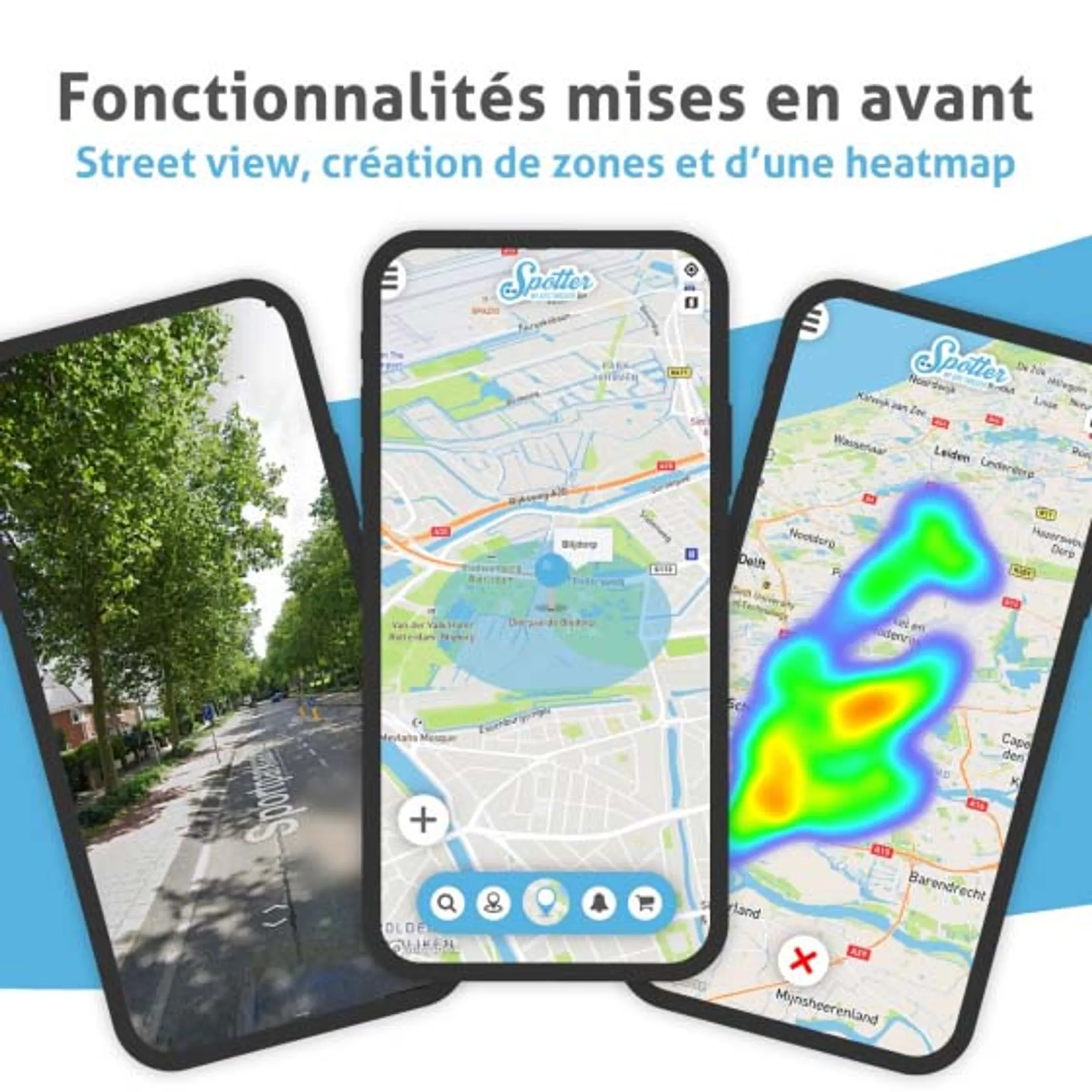 Montre GPS de suivi d'activité - Air - Noir