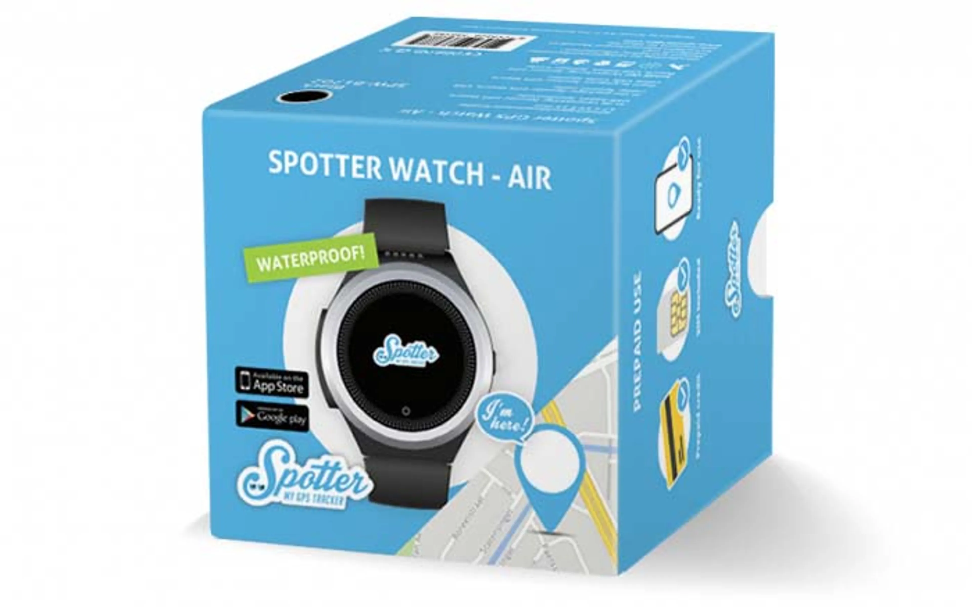 Spotter Activity Tracker GPS Watch - Air - Zwart image