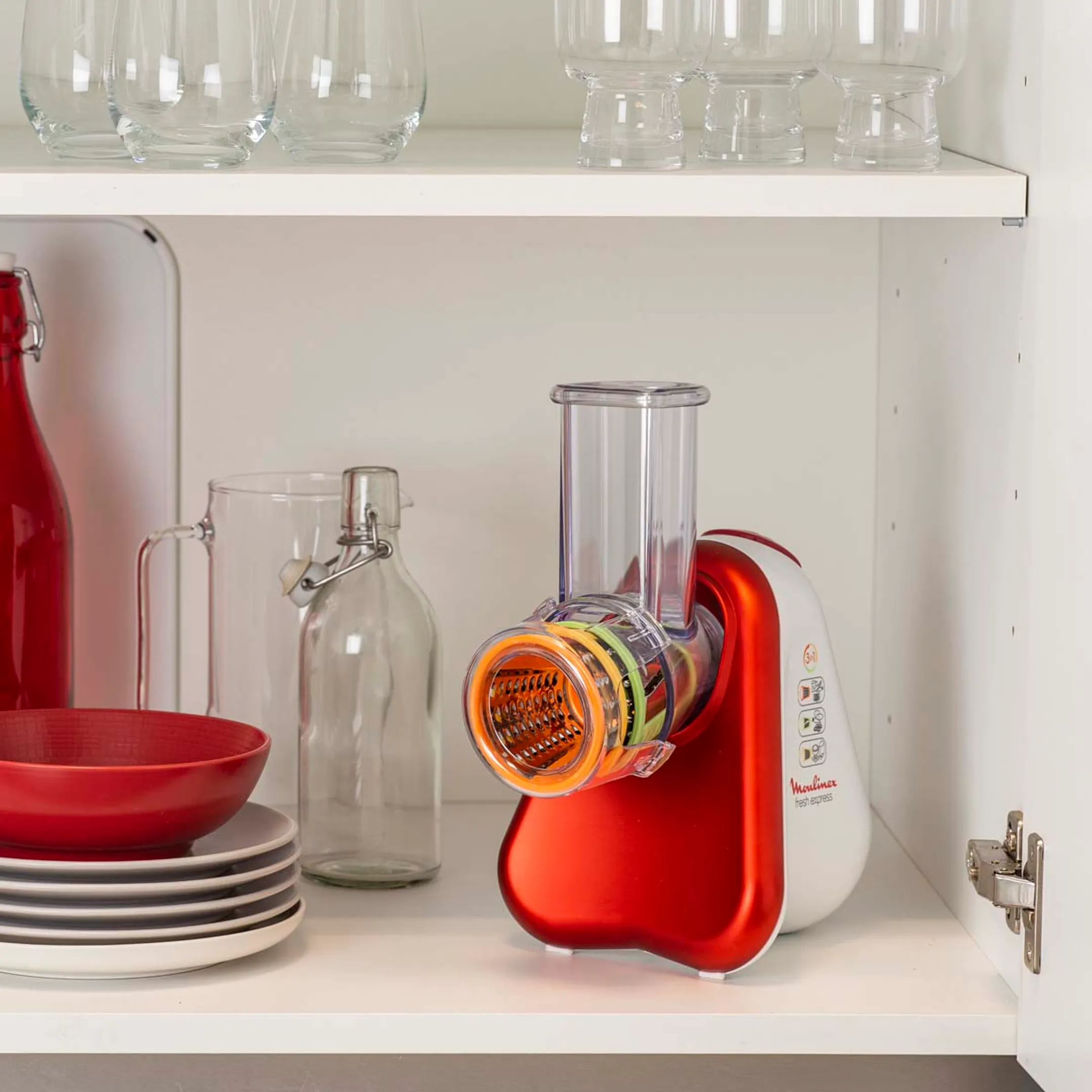 Moulinex Hachoir Fresh Express 3 en 1 DJ753510 image