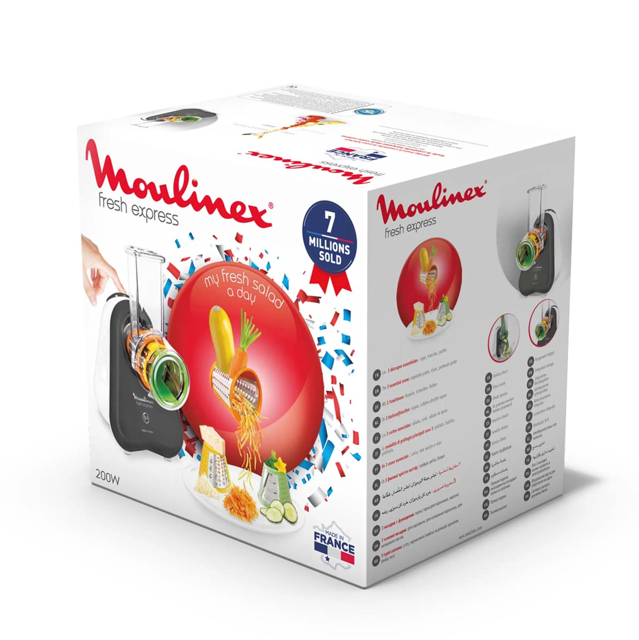 Moulinex Hachoir Fresh Express 3 en 1 DJ753510 image