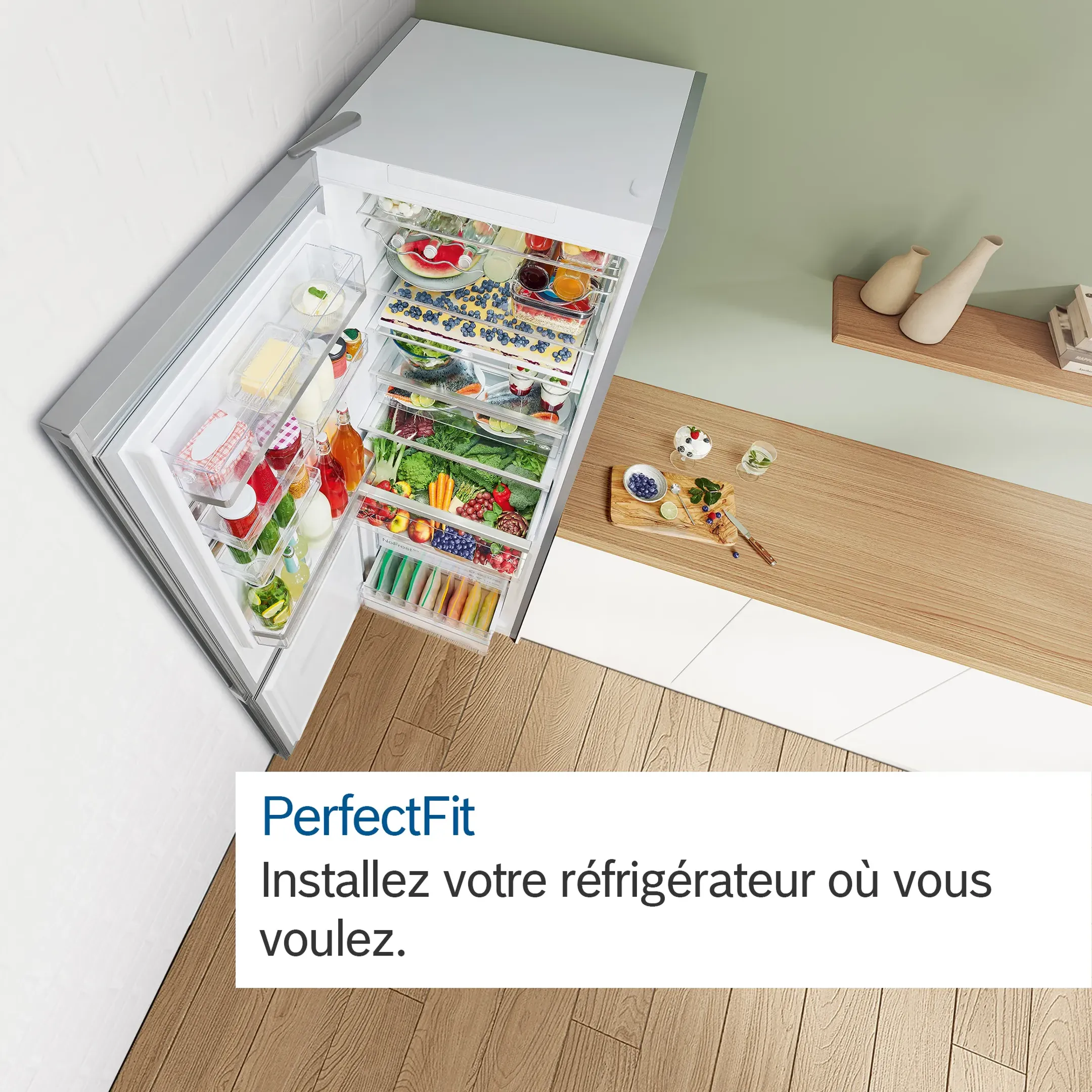 Bosch Frigo avec congélateur KGB86XIEP NoFrost image