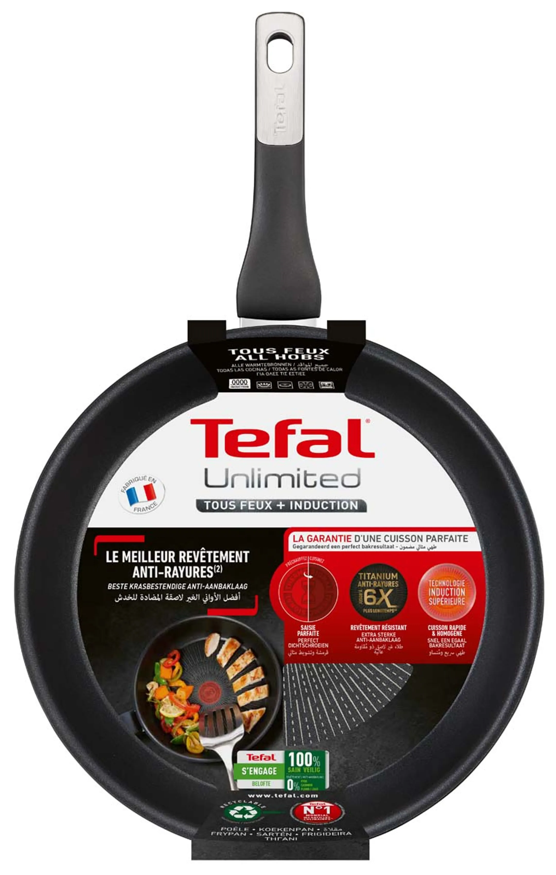 Tefal Braadpan - Unlimited -  Ø24cm image
