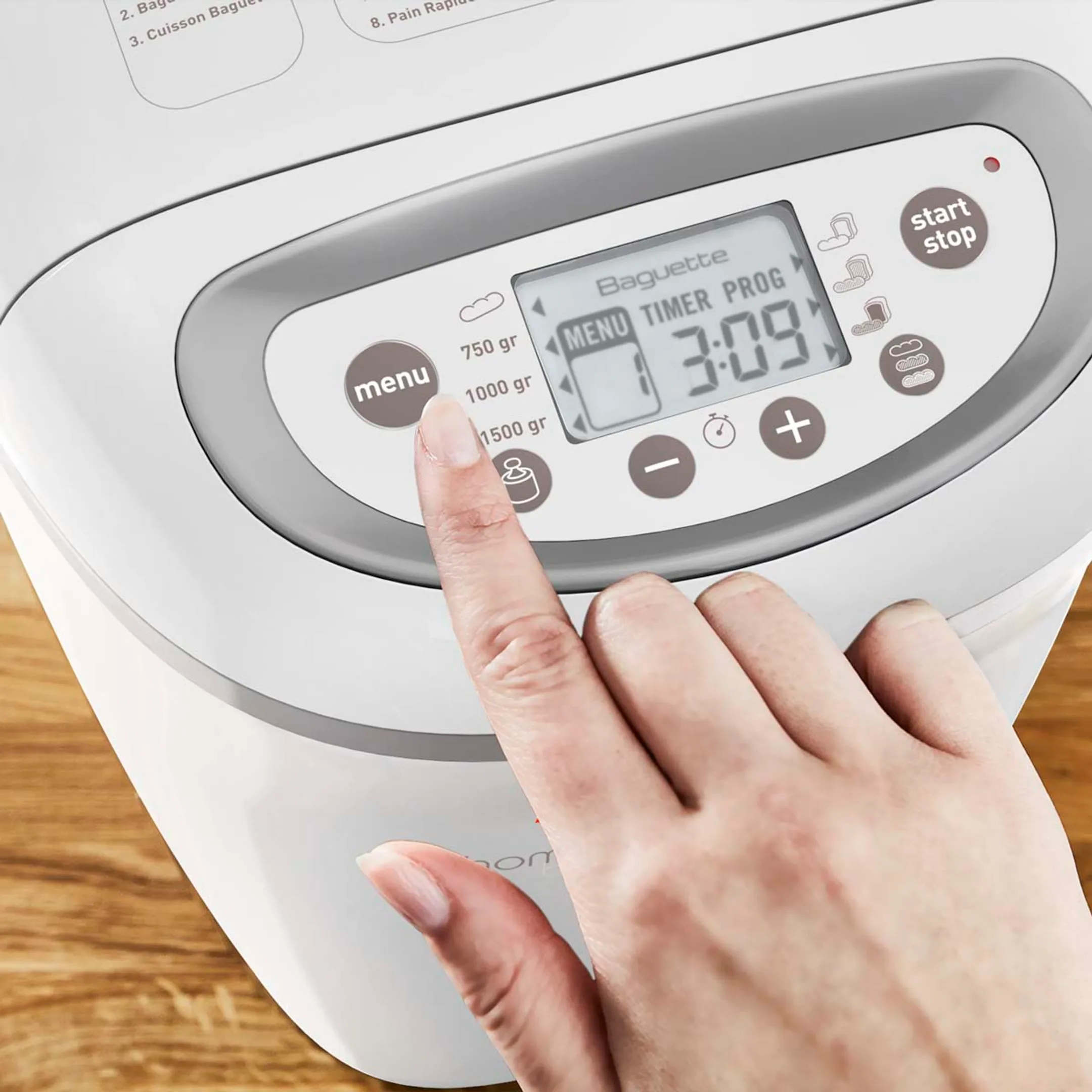 Moulinex Machine à pain Home Bread Baguettes OW610110 image