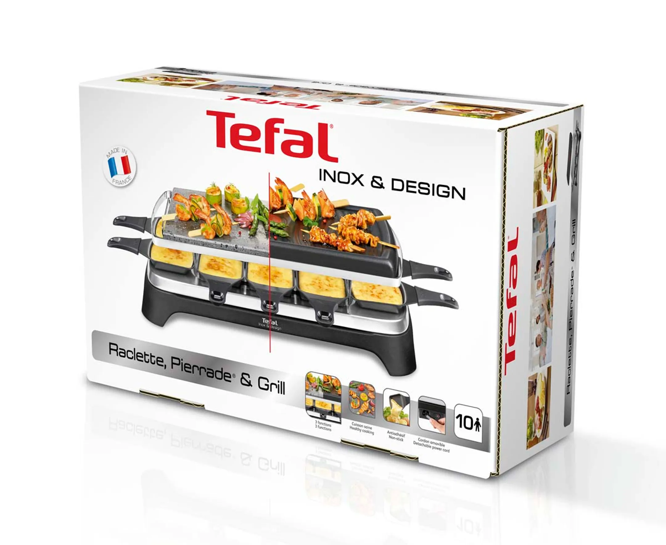 Tefal Raclette 3-EN-1 RE45A812 image