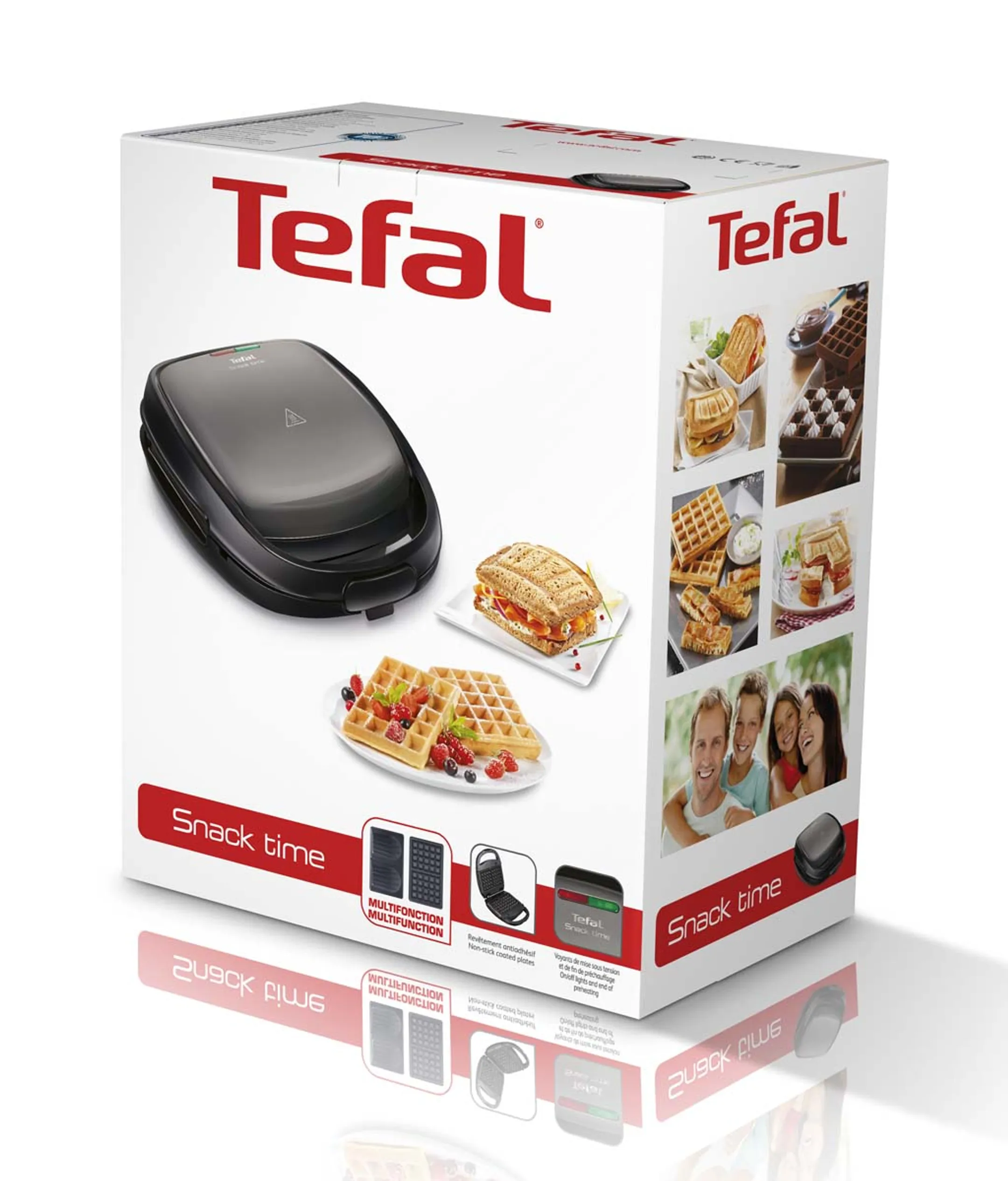 Tefal Croque monsieur Snack Time SW341812 image