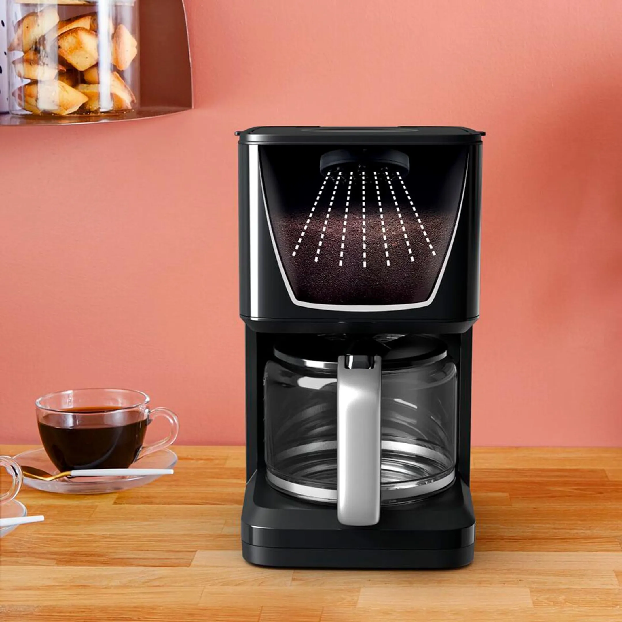 Tefal Machine à café Smart'n Light CM600810 image