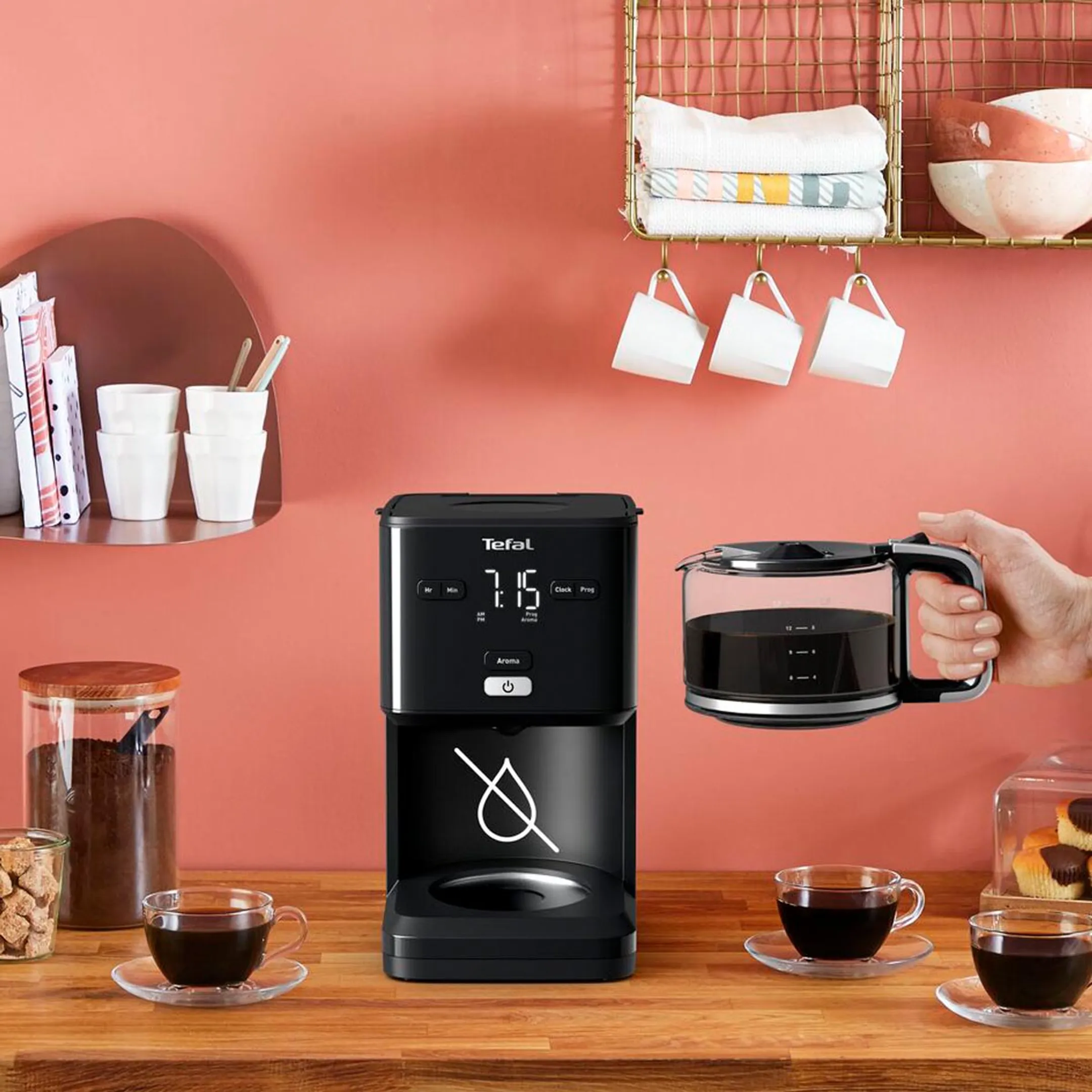Tefal Machine à café Smart'n Light CM600810 image