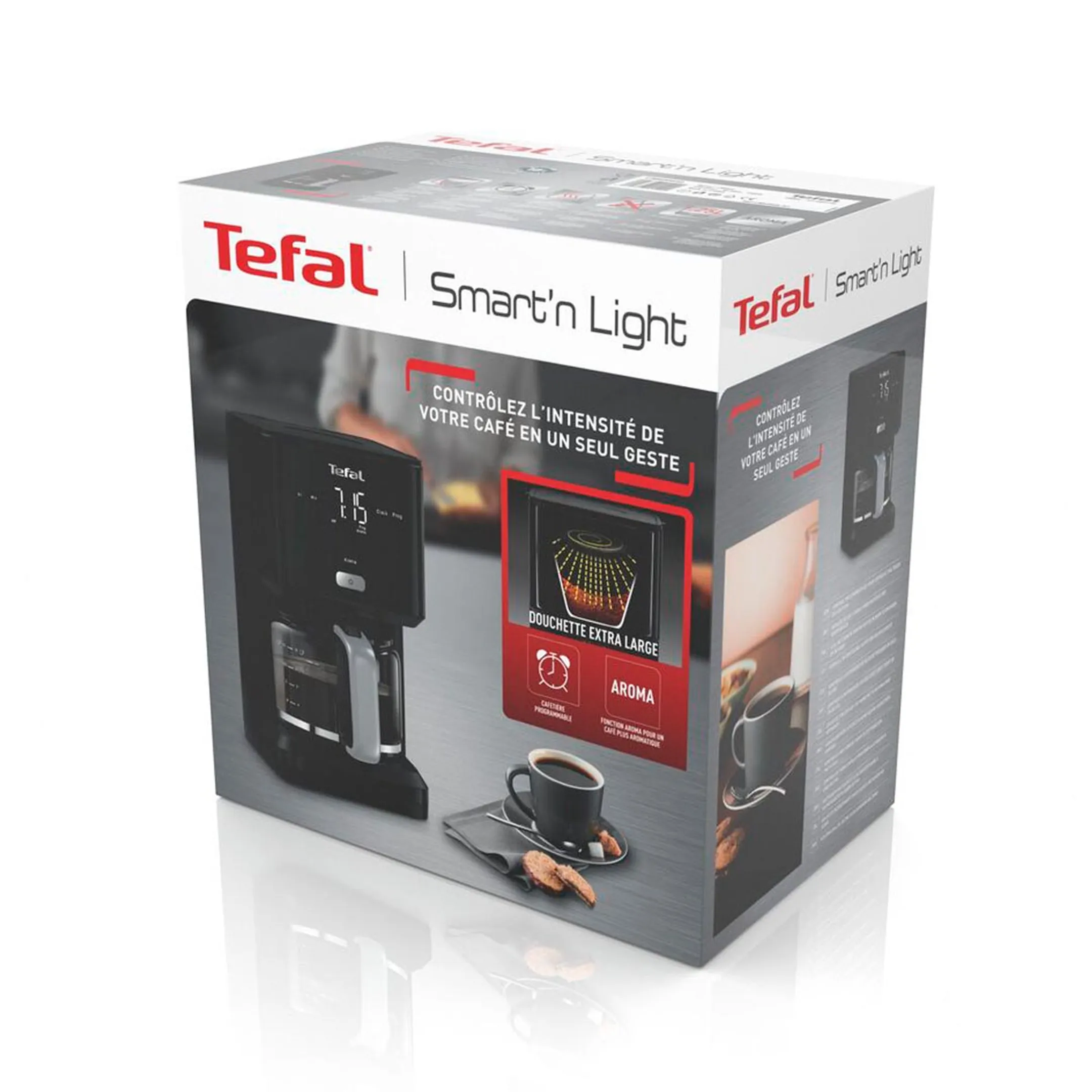 Tefal Machine à café Smart'n Light CM600810 image