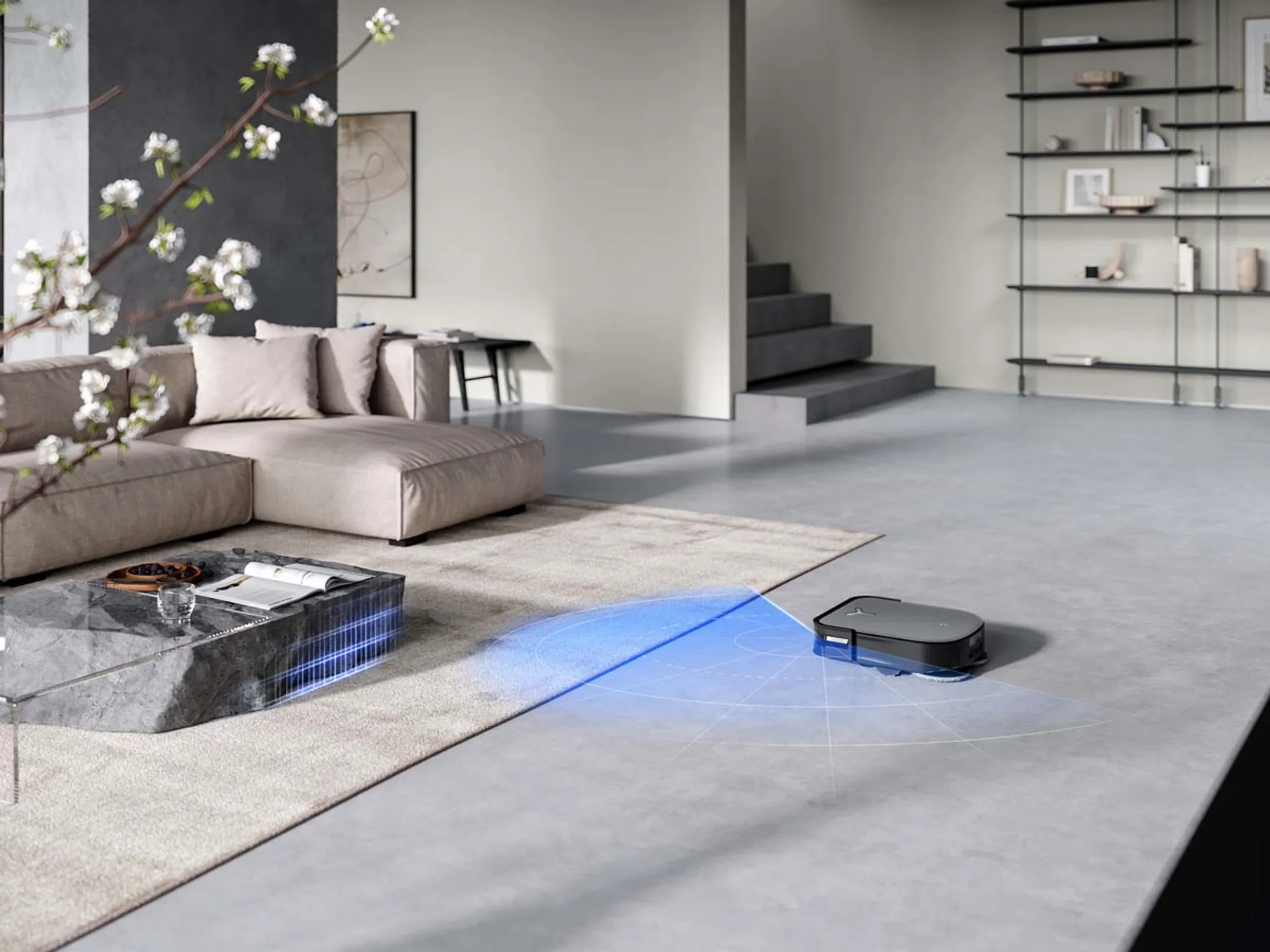 Ecovacs Robotstofzuiger en dweilrobot X2 Omni image