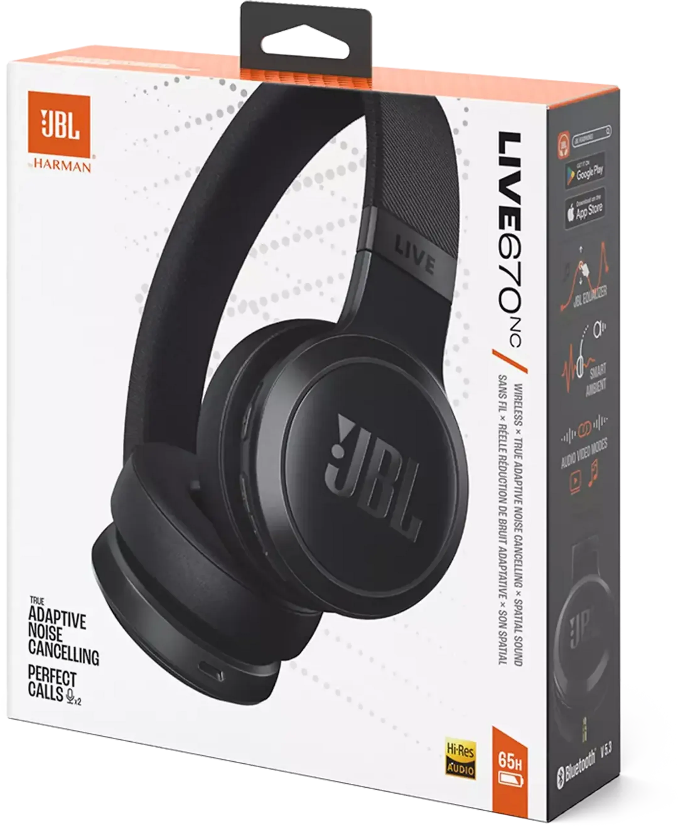 JBL Casque sans fil Live 670NC - Noir image
