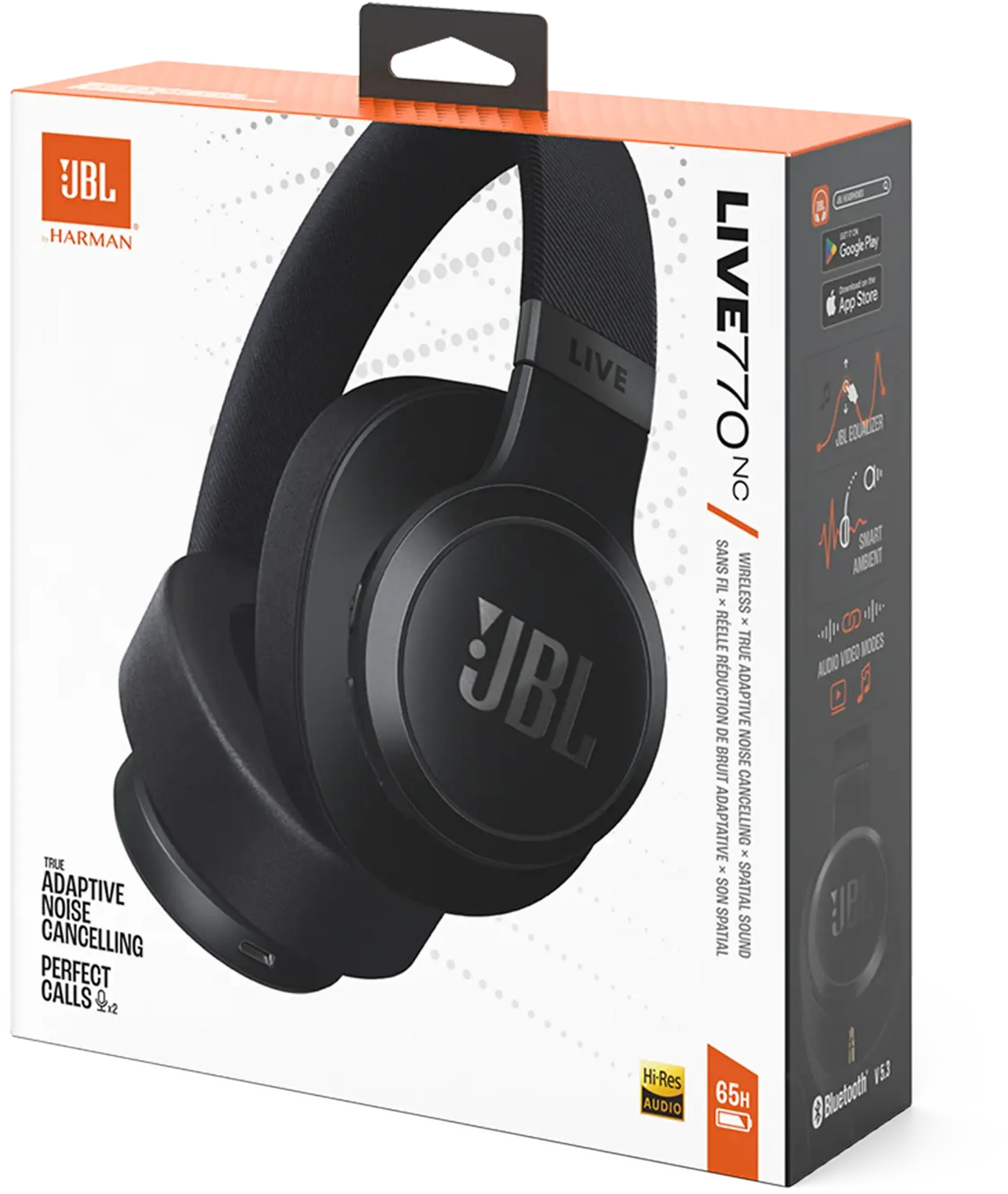 JBL Casque sans fil Live 770NC - Noir image