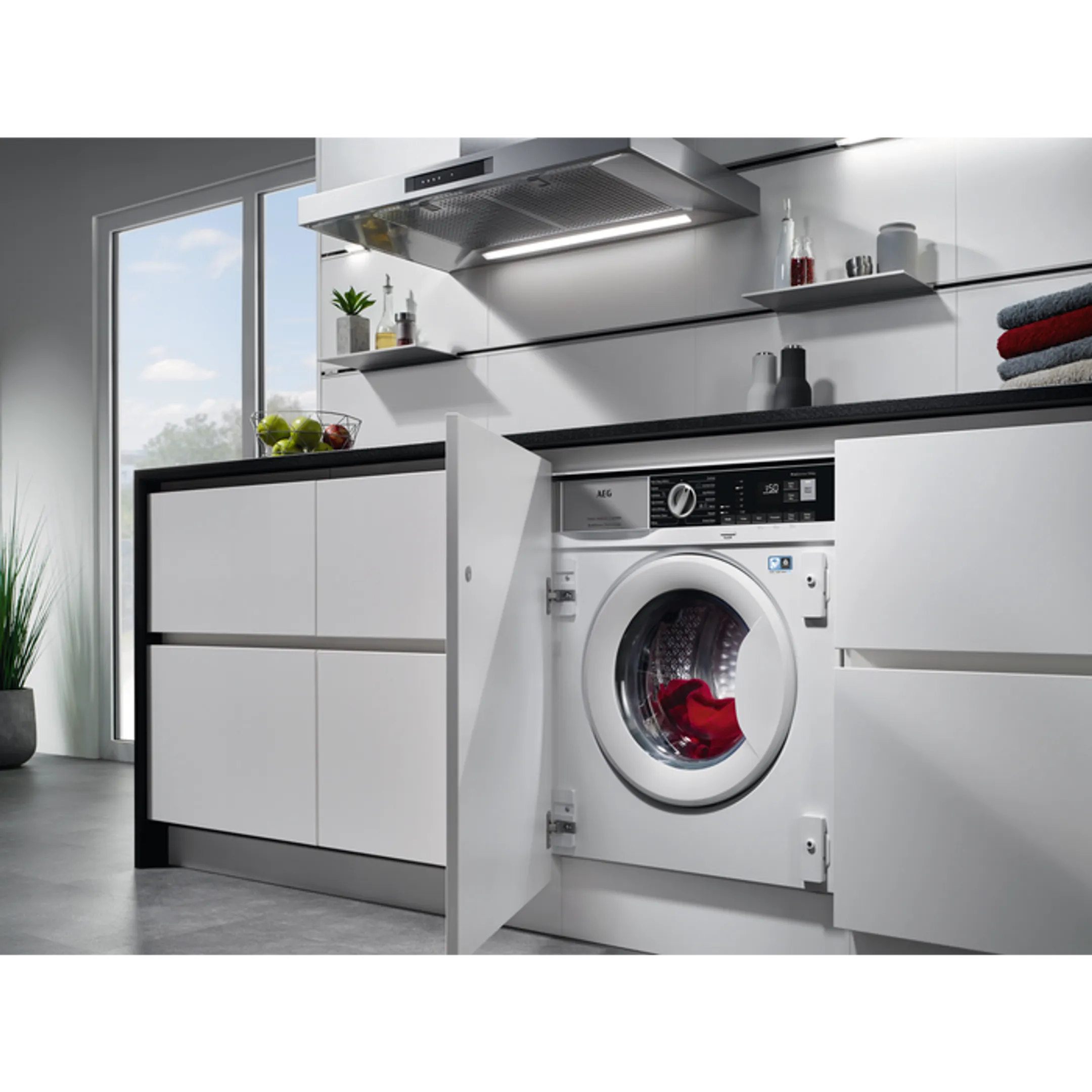 AEG Lave-linge séchant LWR7676BI PROSTEAM® image