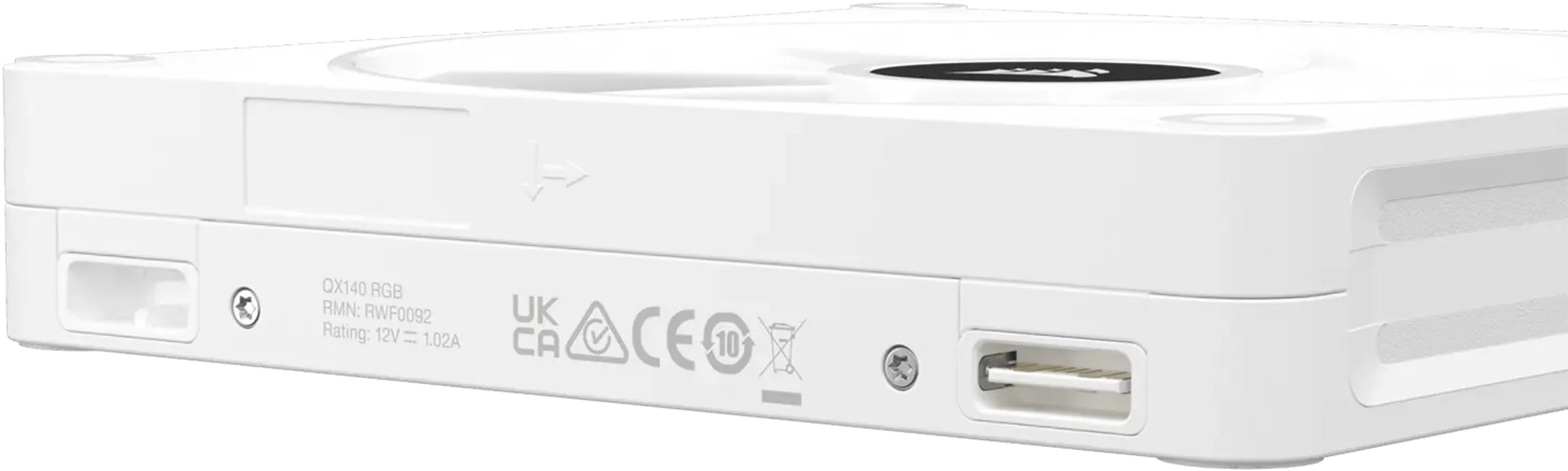 Corsair iCUE LINK QX140 RGB White - 140 mm PWM (Single Pack) image