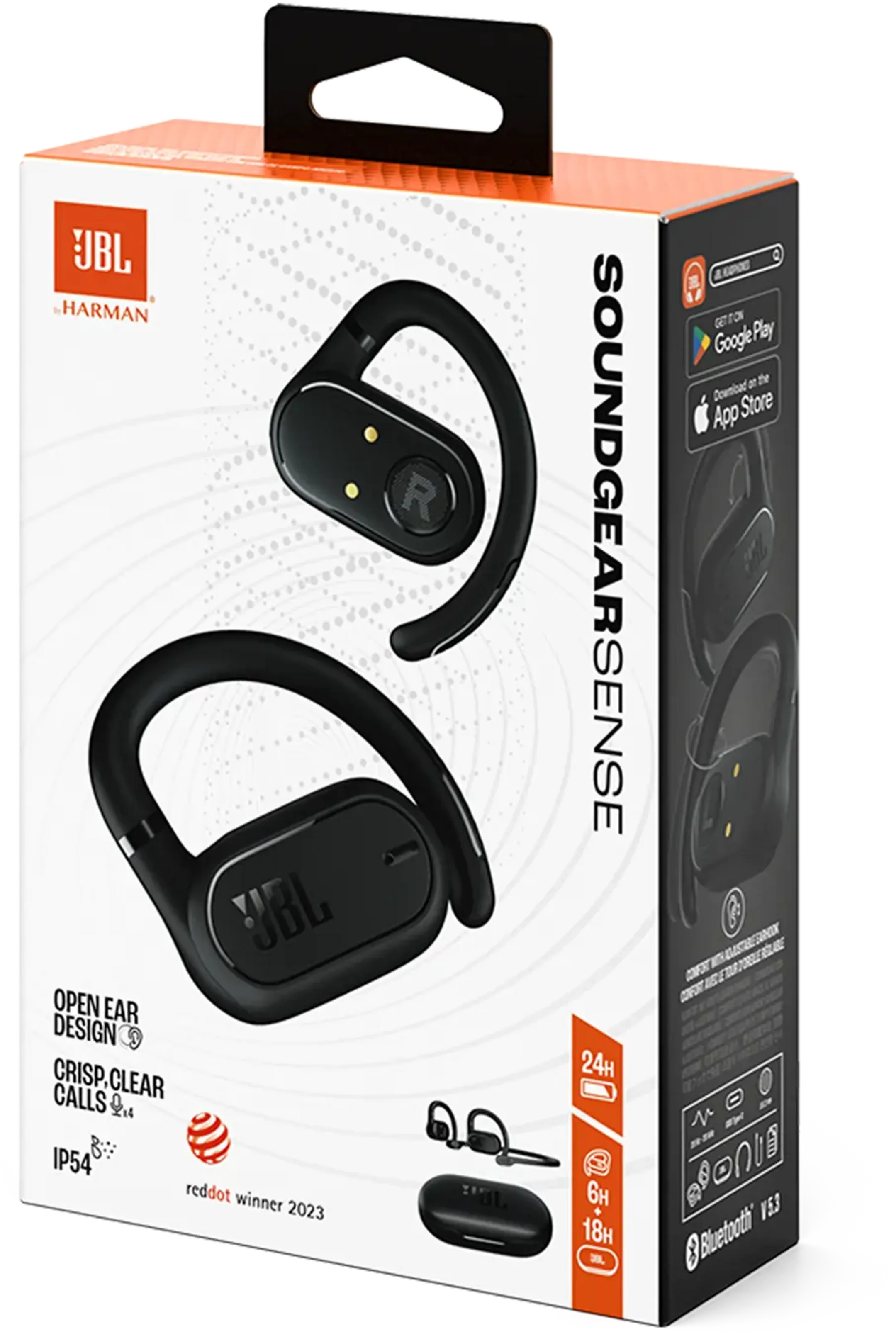 JBL Draadloze oortjes Soundgear Sense - Zwart image