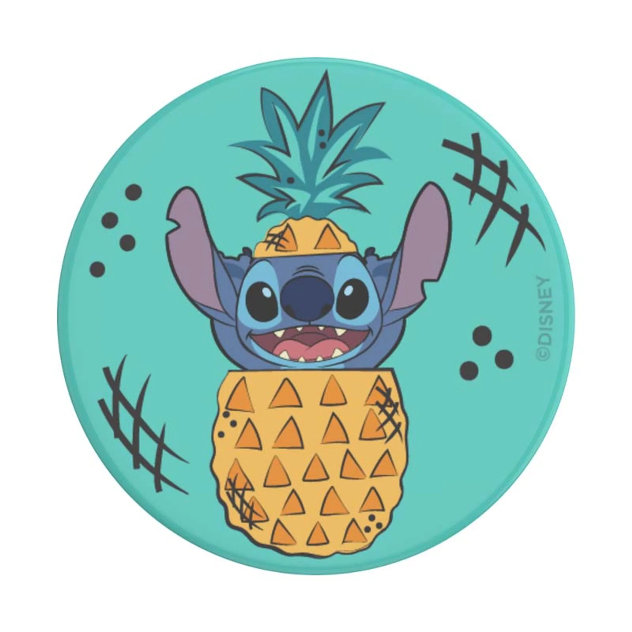 Popsocket Support smartphone - Stitch ananas image
