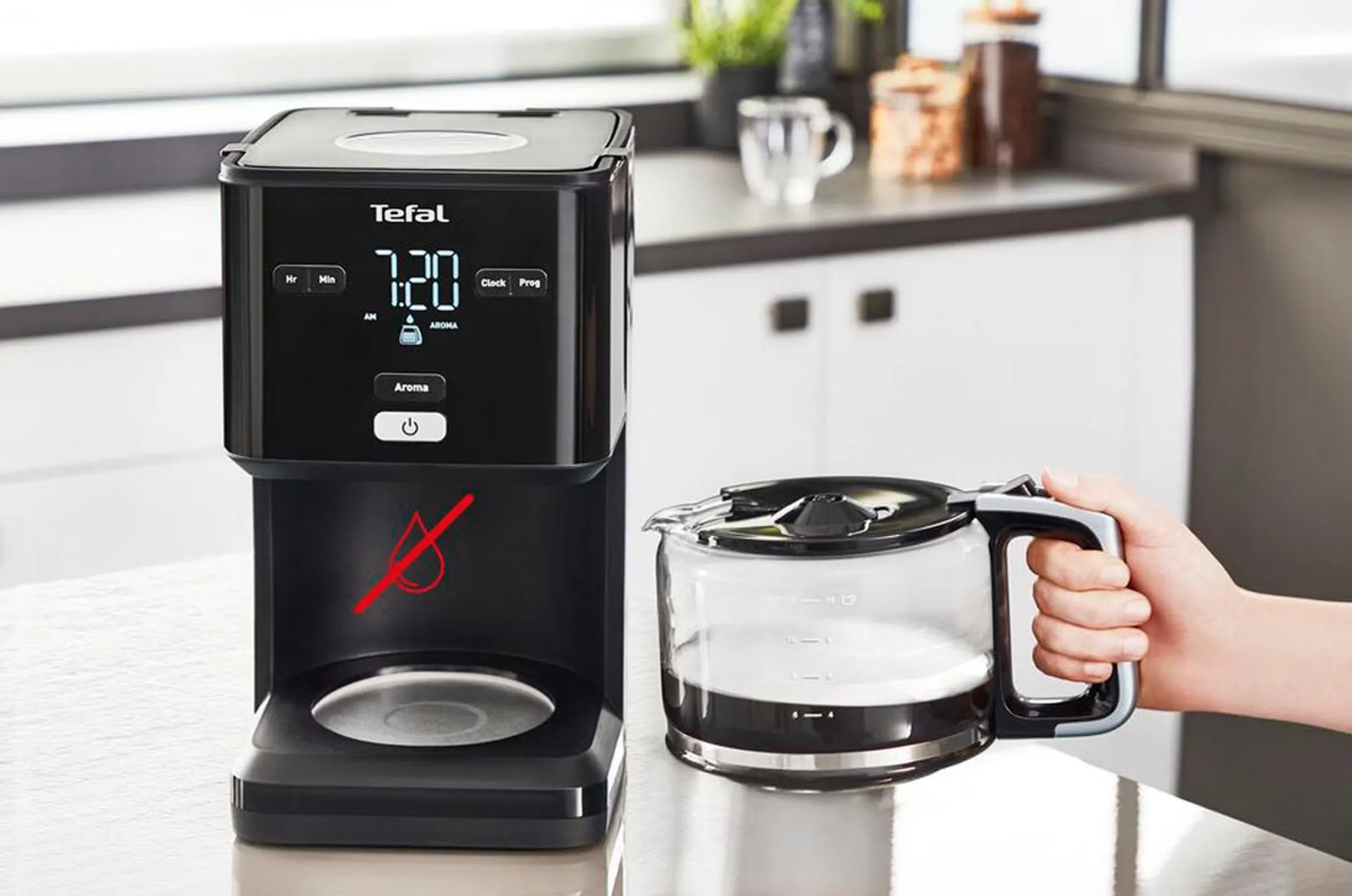 Tefal Machine à café Smart'n Light CM600810 image