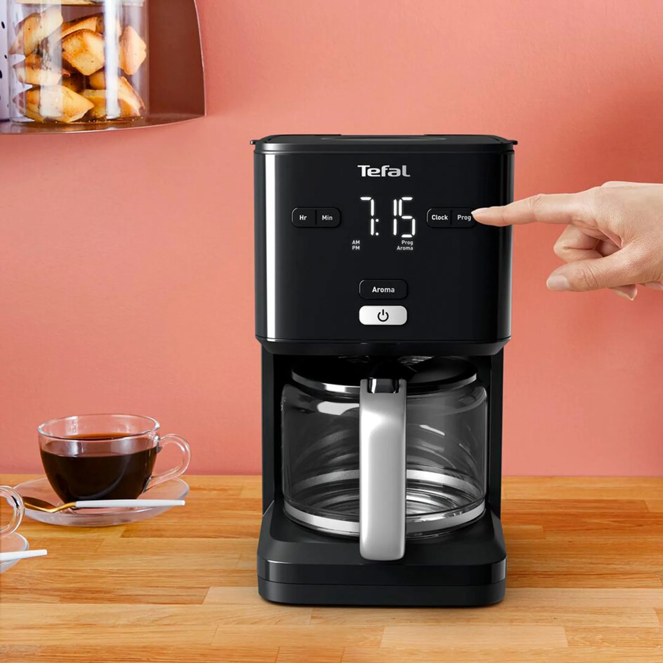 Tefal Machine à café Smart'n Light CM600810 image