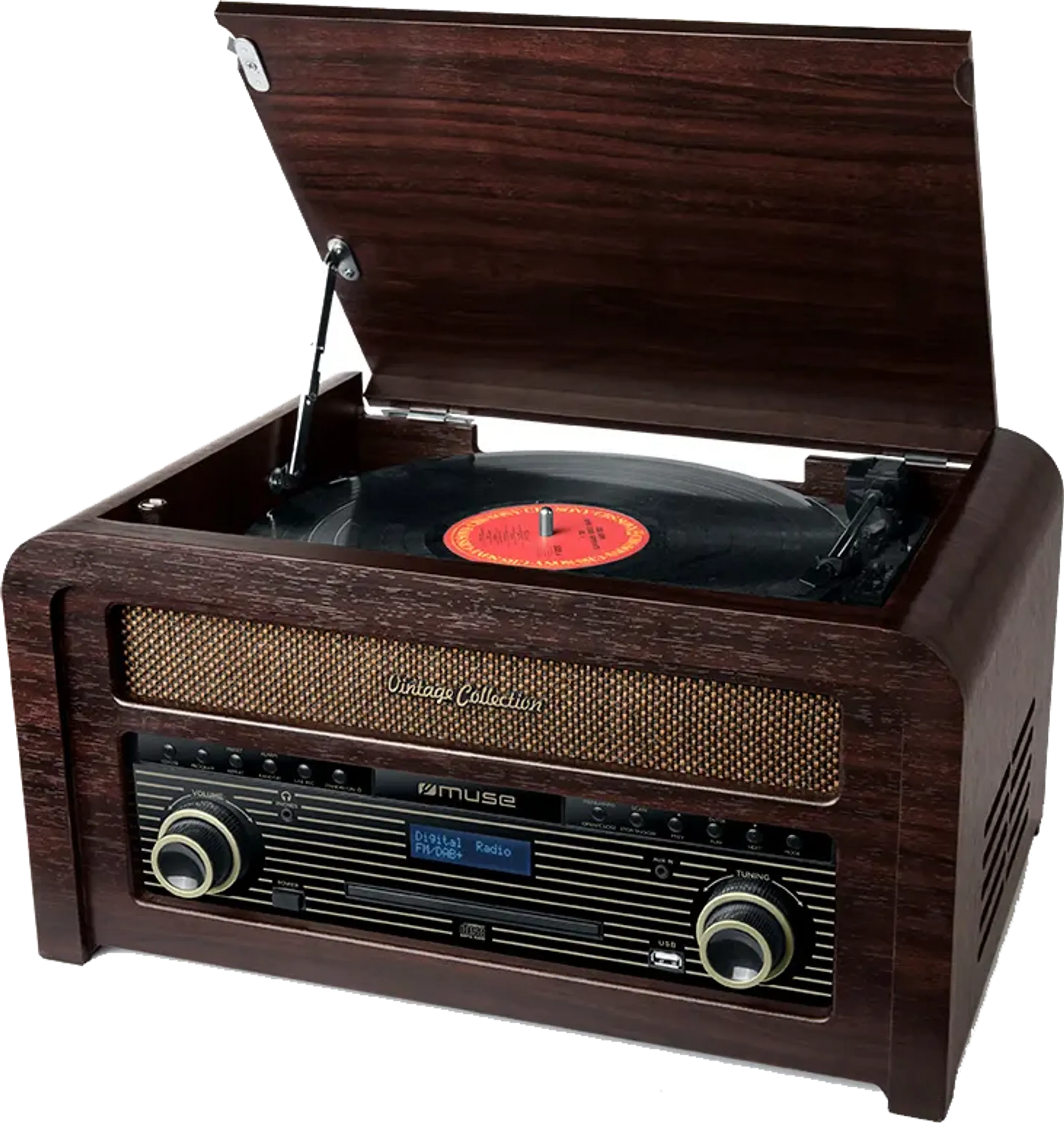 Tourne disque MT-115 DAB - Bois