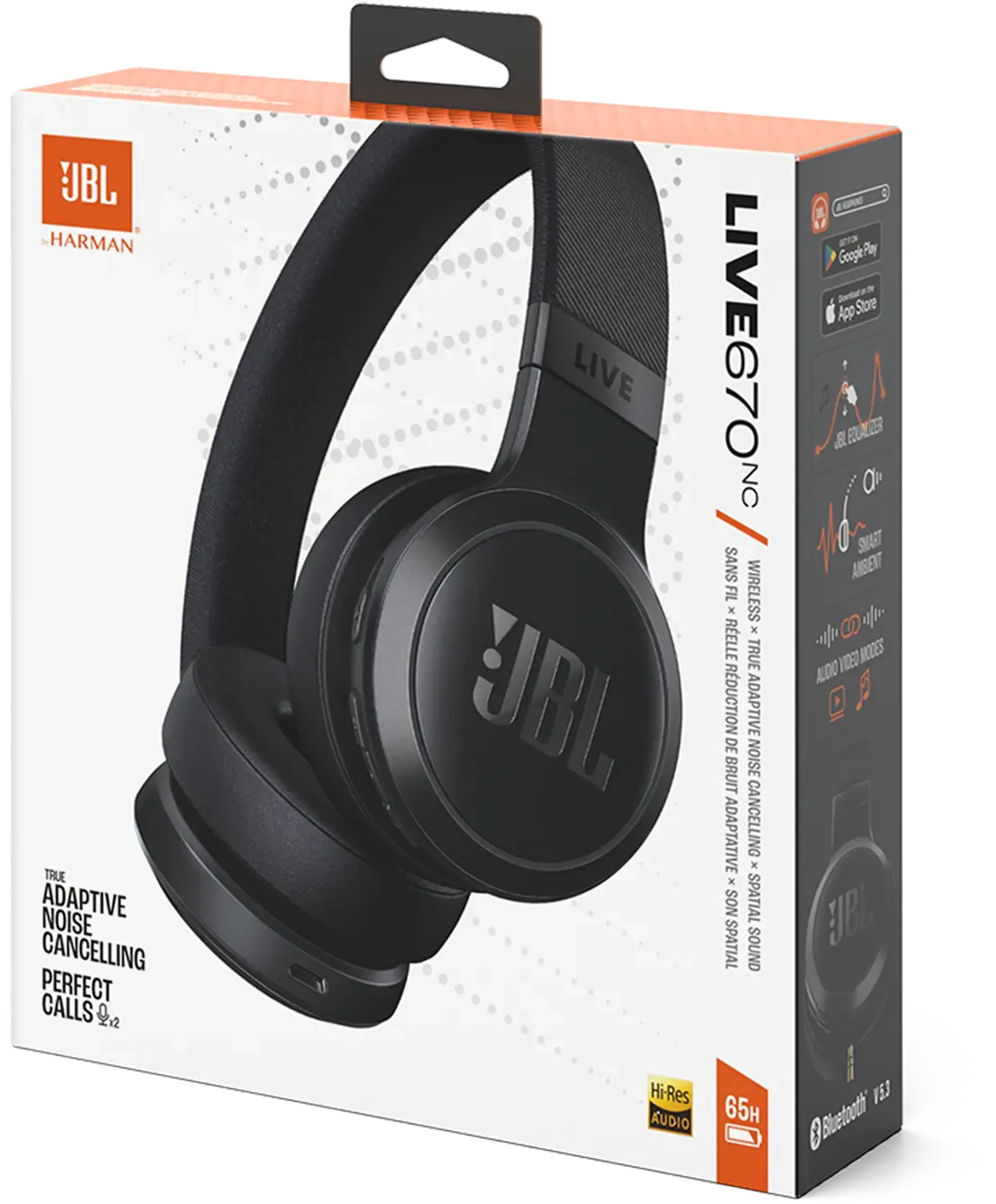 JBL Casque sans fil Live 670NC - Noir image