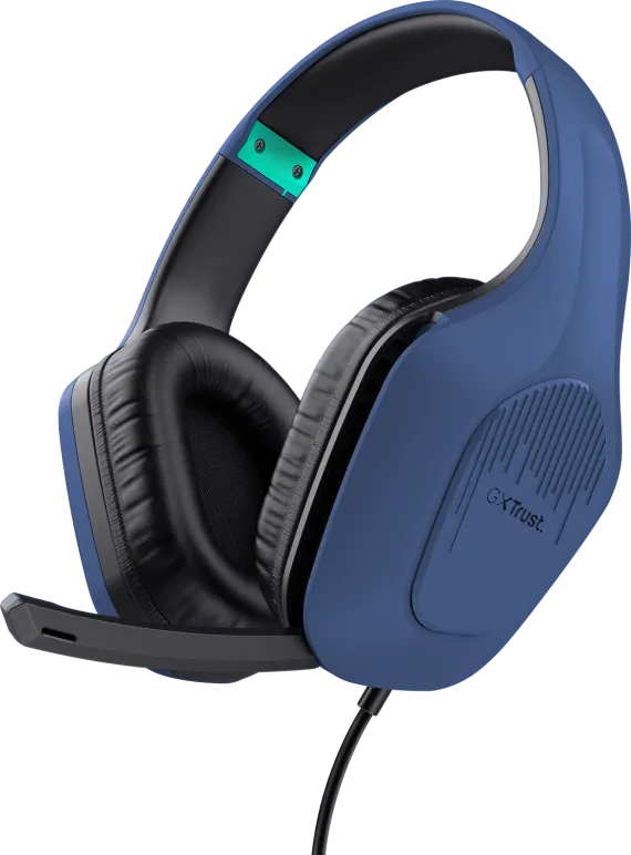 GXT 415B Zirox gaming headset - Blauw