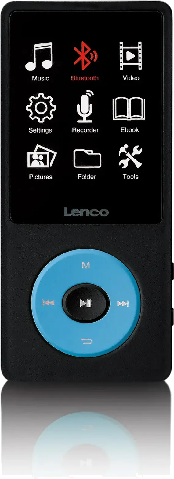 Lecteur MP3/MP4 portable Xemio-860BU - 8 Go - Bleu