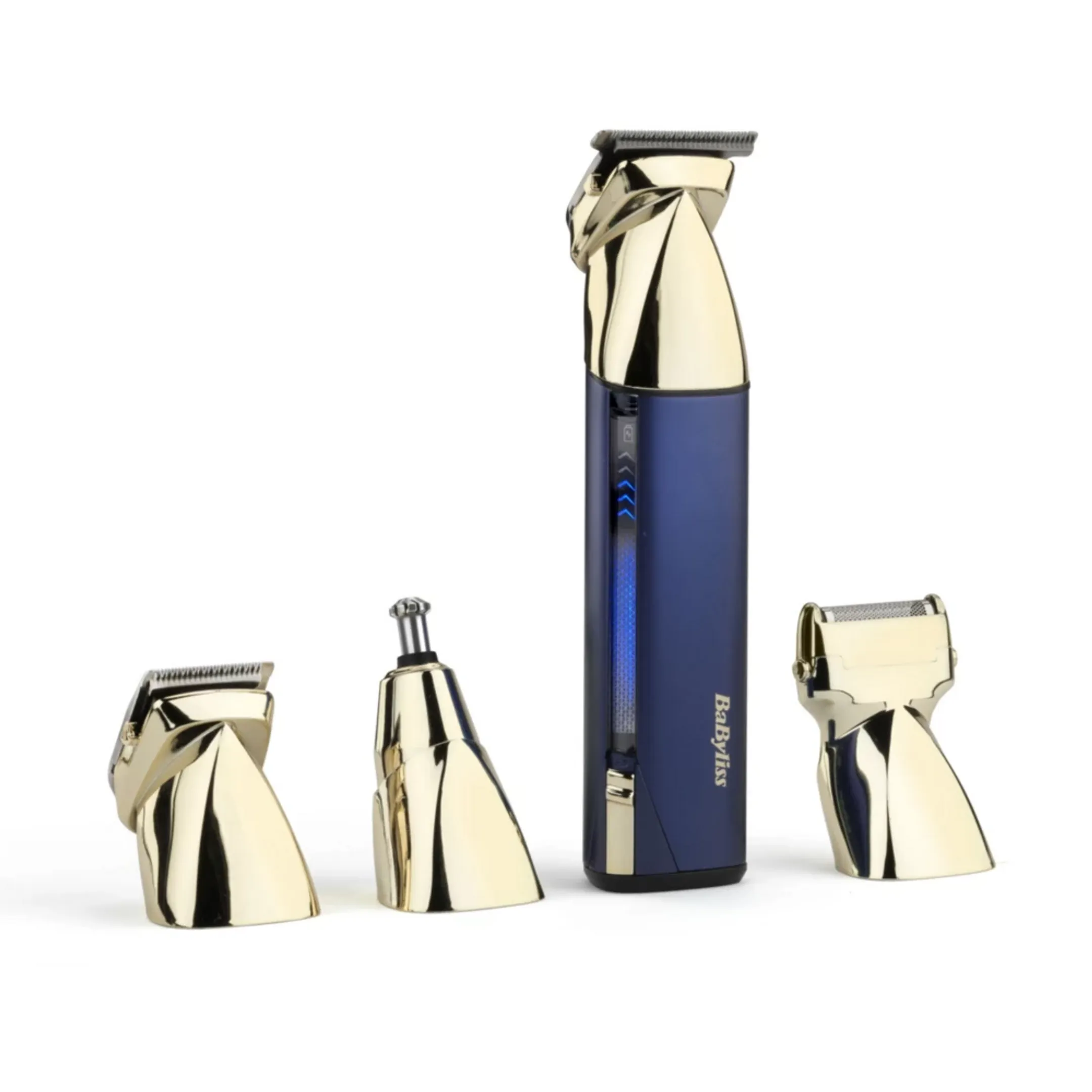 Babyliss Multigroomer Super-X Metal Series 15-in-1 MT992E Gold & Navy image