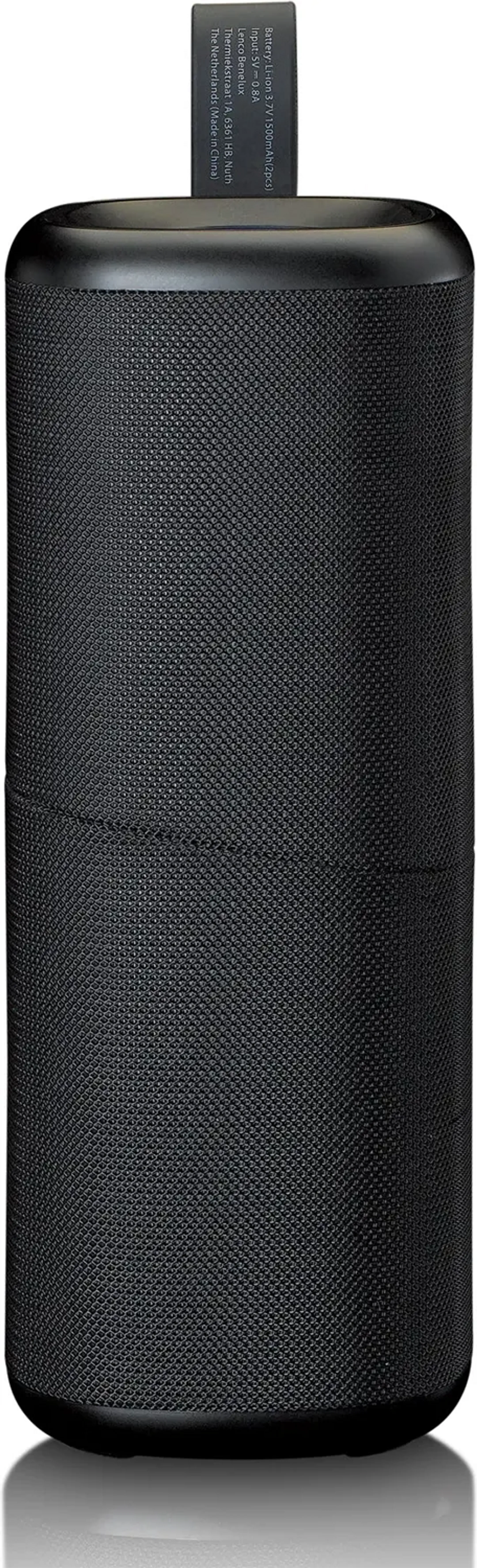 Lenco 2-in-1 bluetooth speaker - BTP-400BK - Zwart image