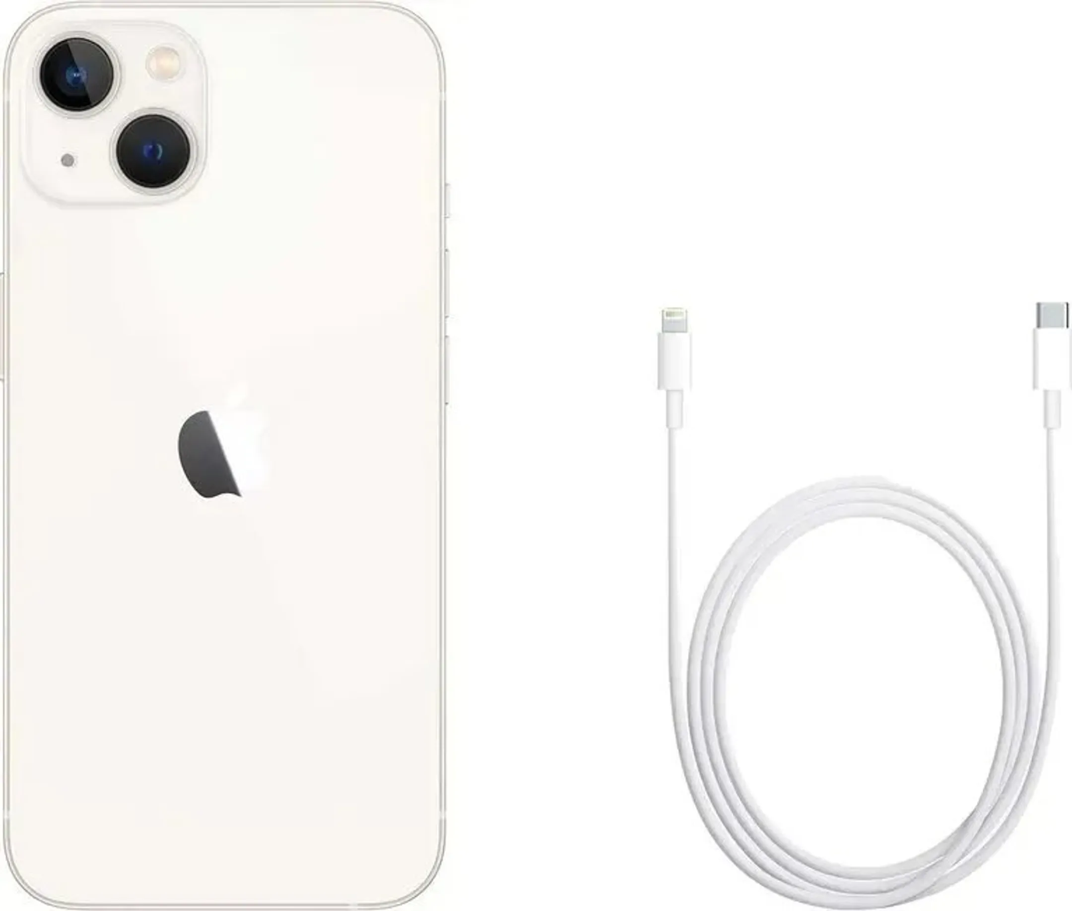 Apple iPhone 13 128 GB - Wit - Refurbished grade B image