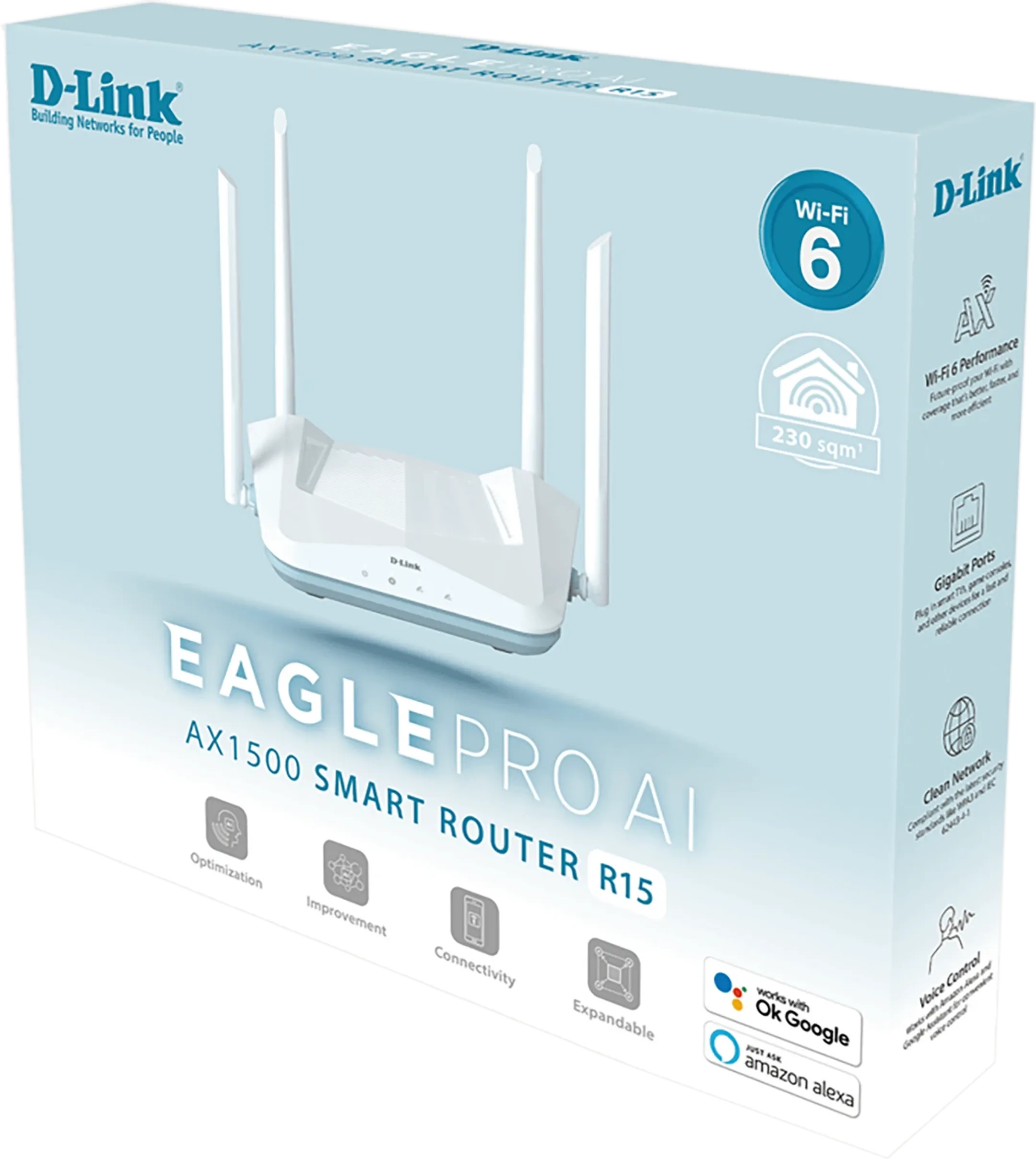 D-Link R15 Routeur EAGLE PRO AI AX1500 image