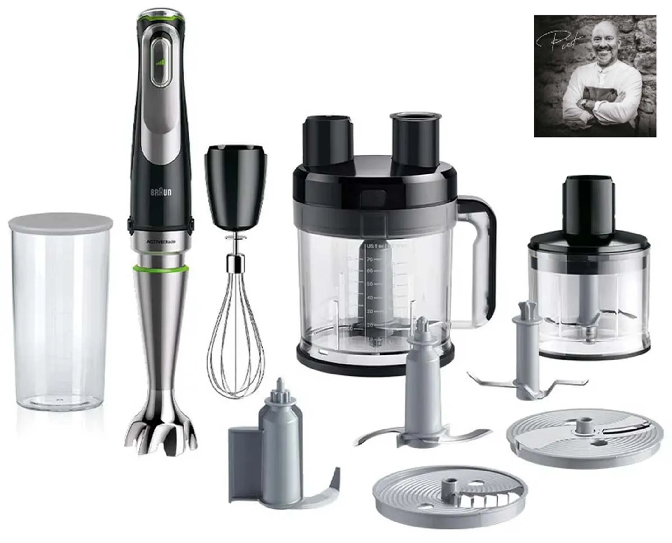 Braun Staafmixer MultiQuick 9 MQ9195XLI image
