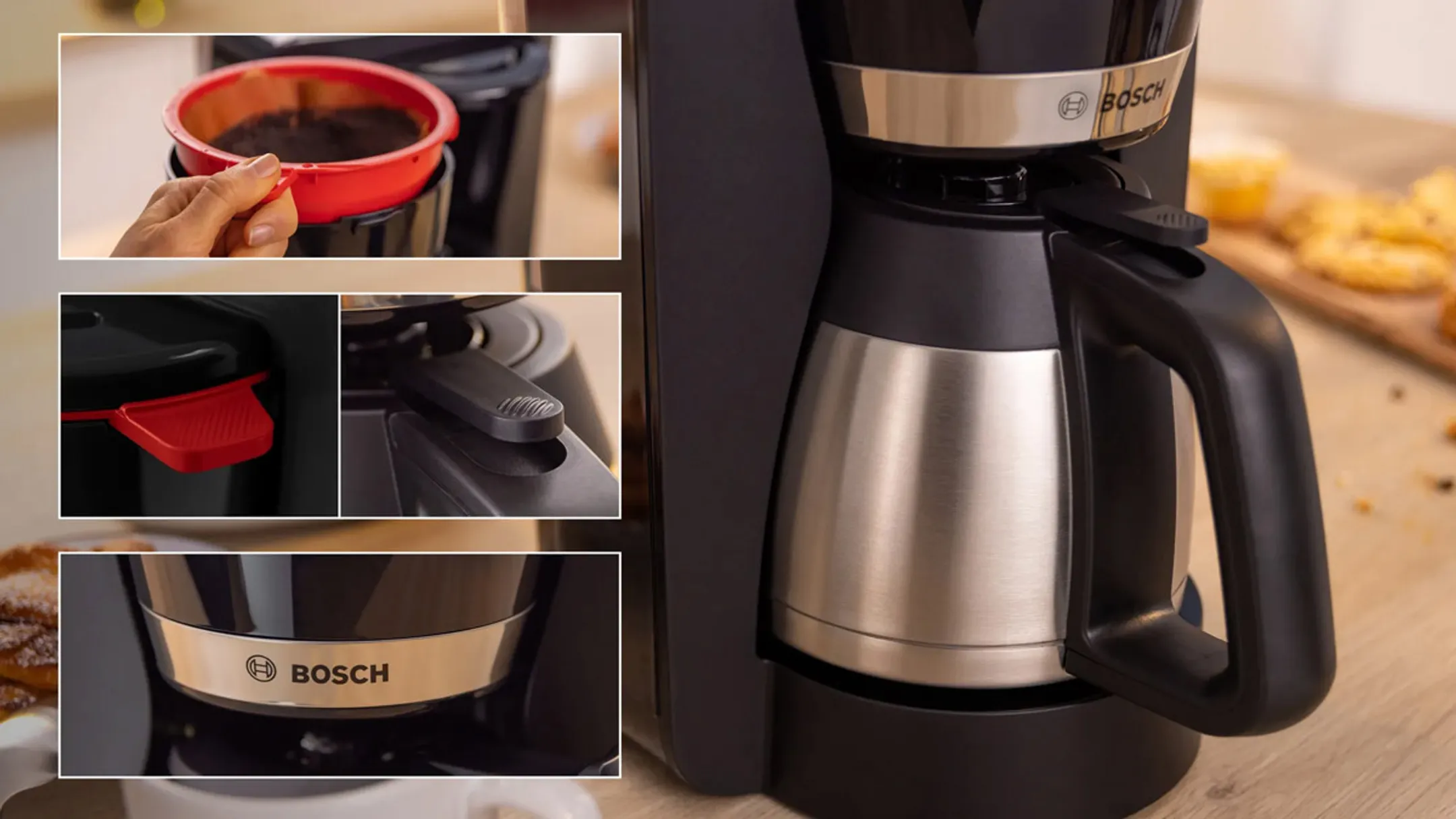 Bosch Koffiezetapparaat MyMoment TKA6M273 Zwart image